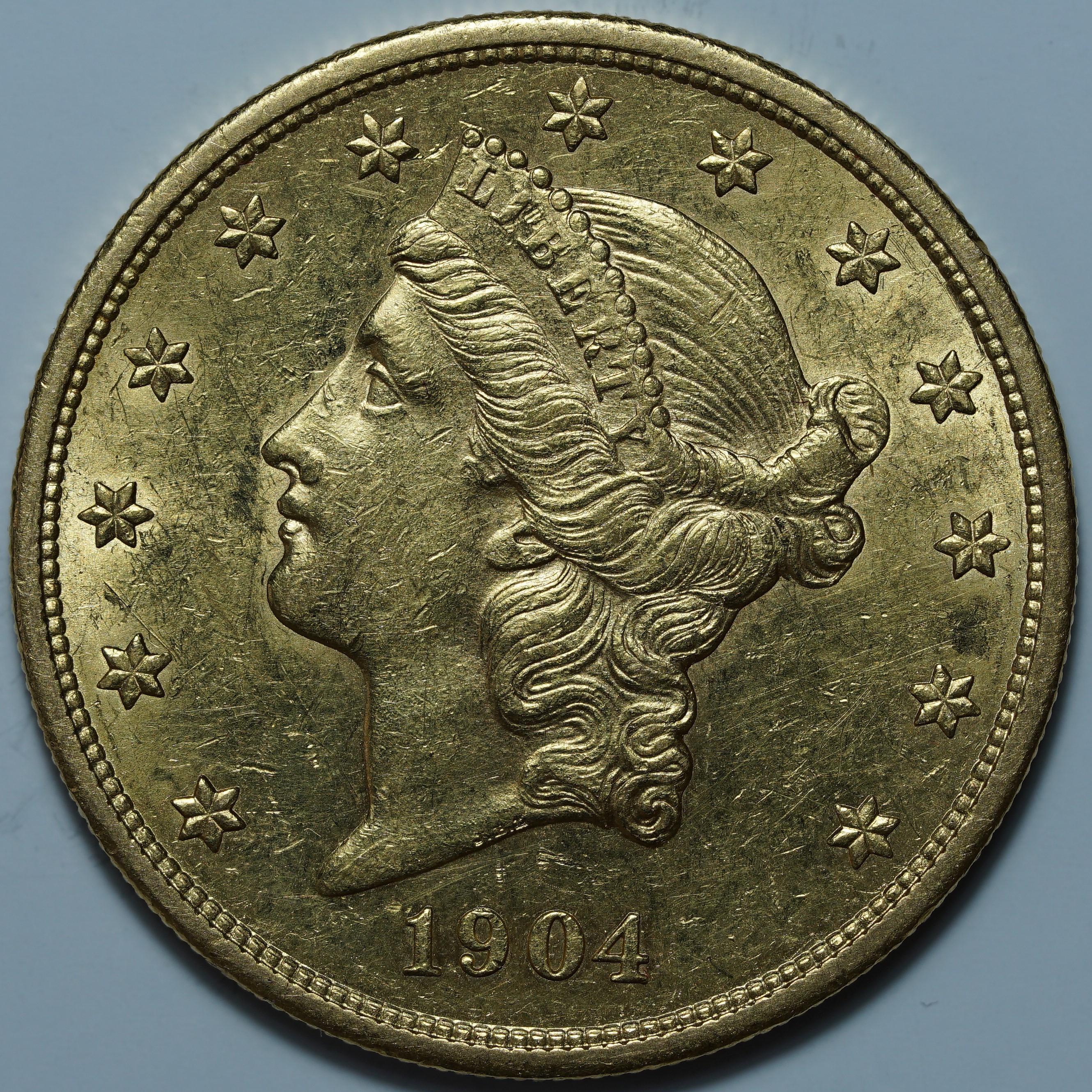 20 долларов 1904. США