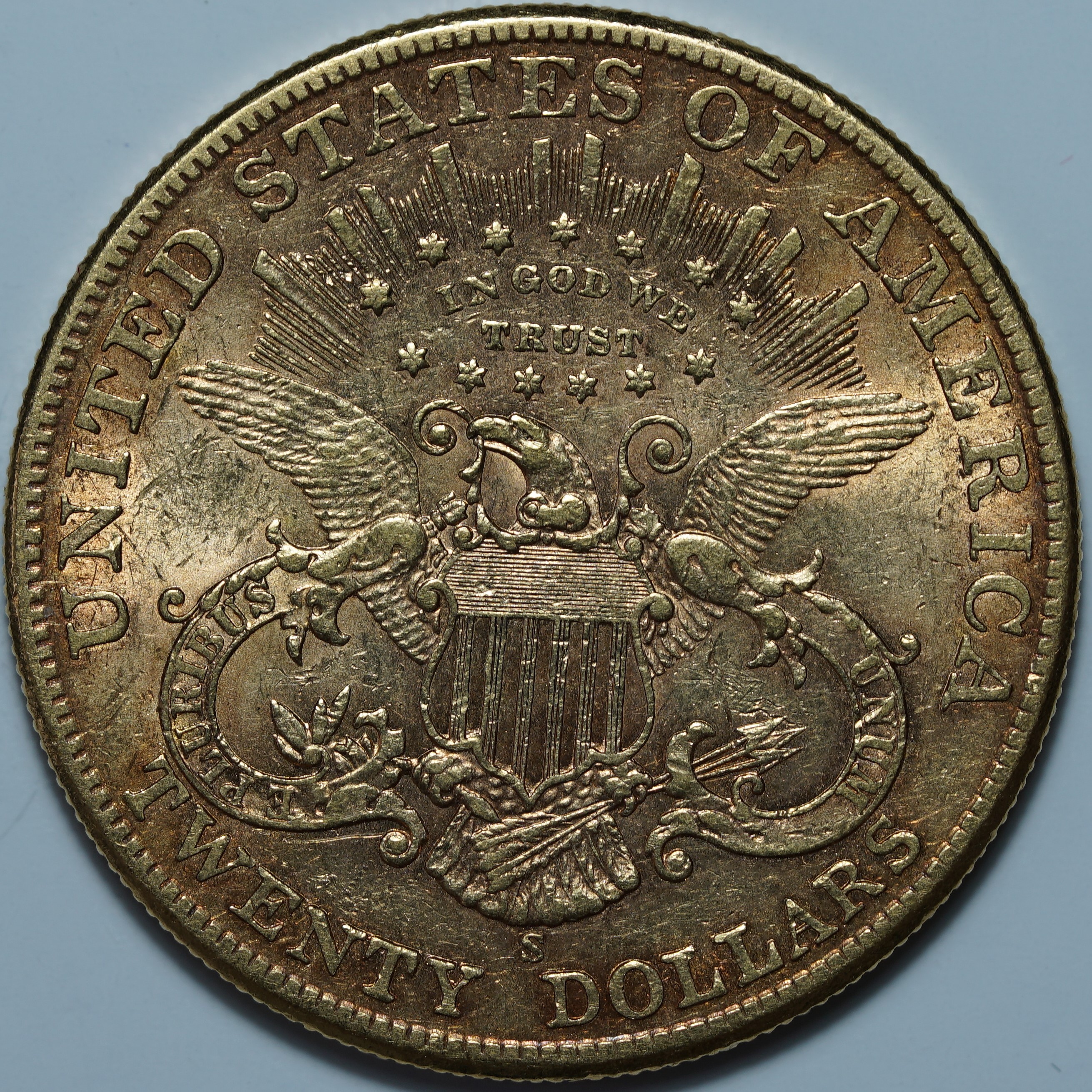 20 долларов 1904 S. США