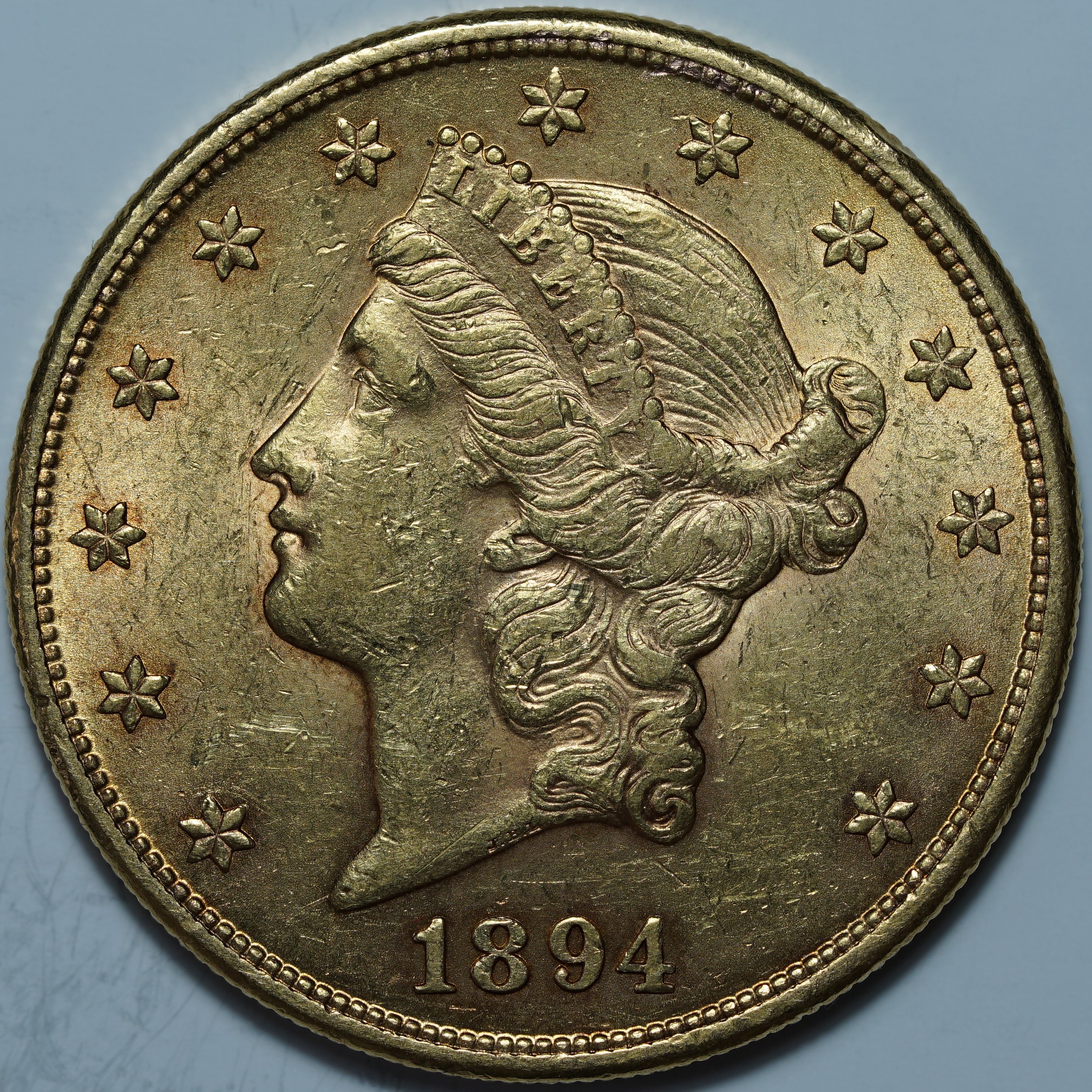 20 долларов 1894. США