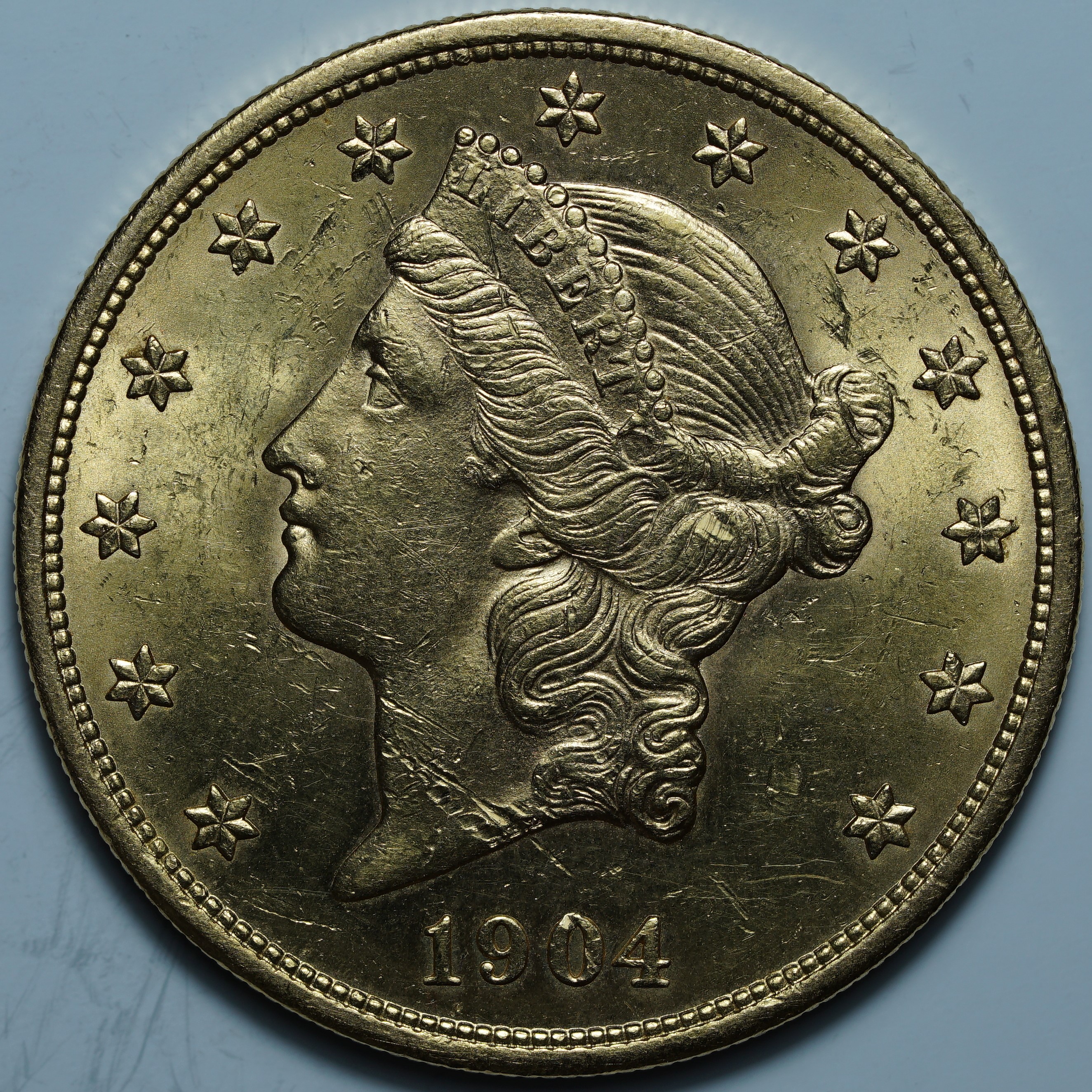 20 долларов 1904. США