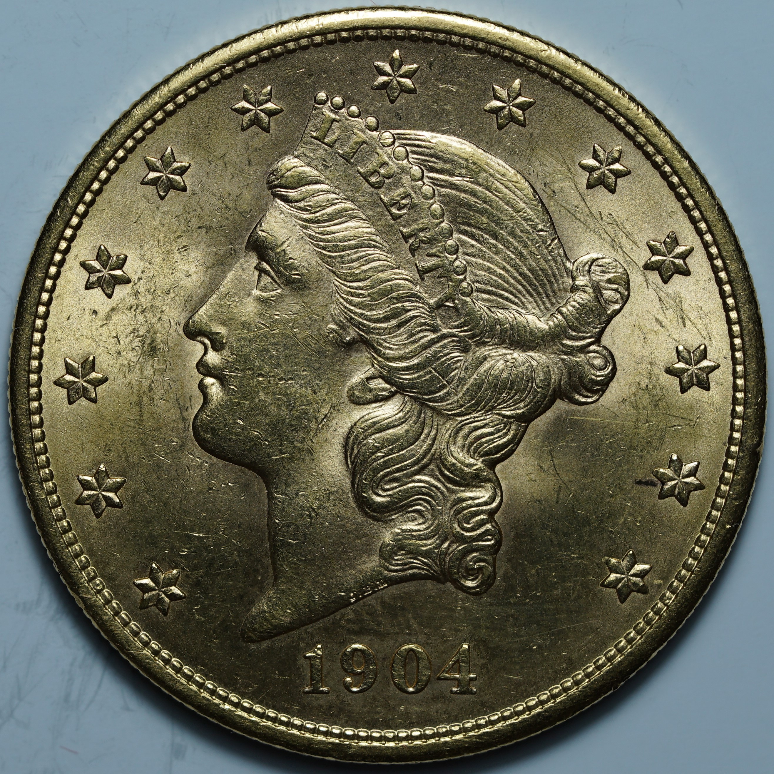 20 долларов 1904. США