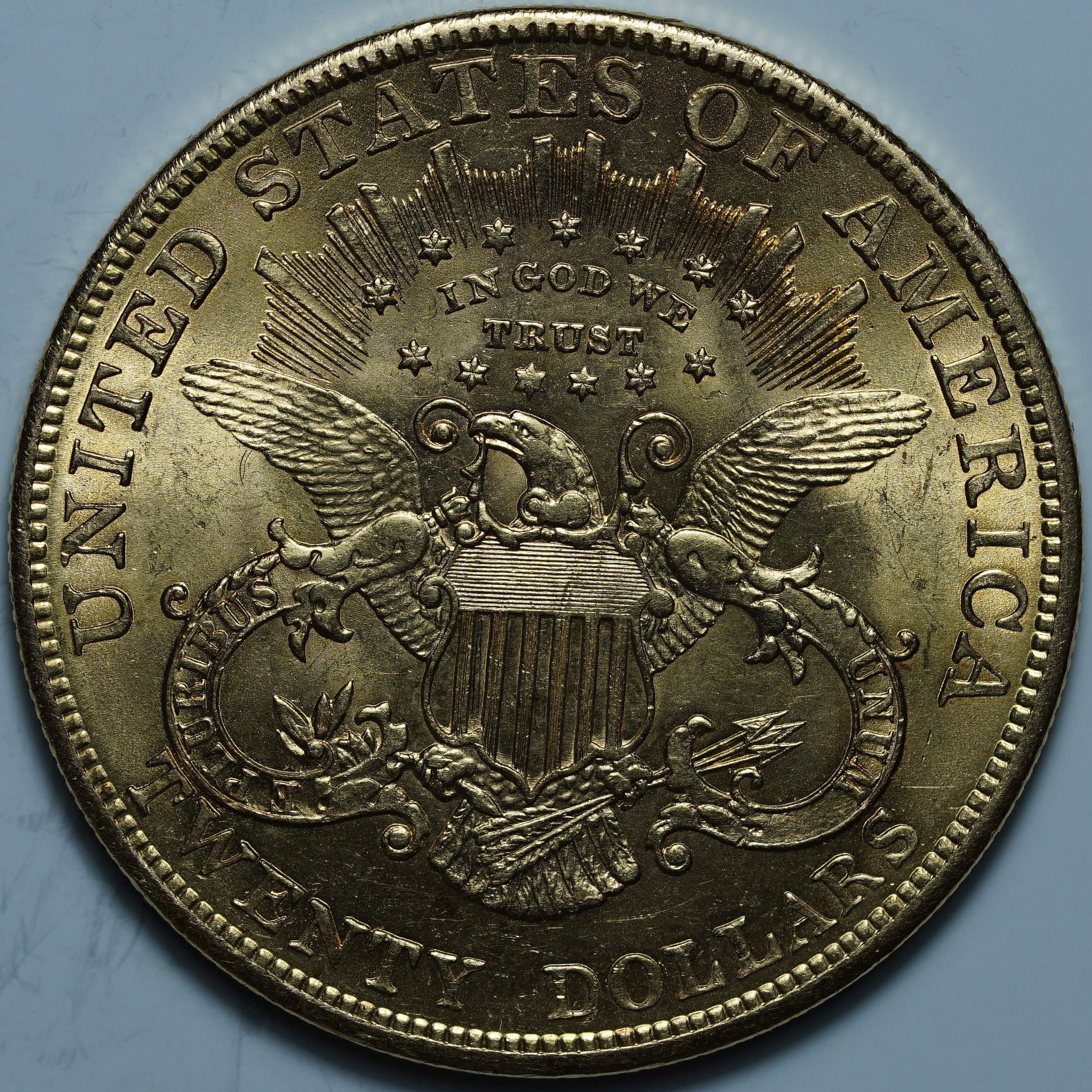 20 долларов 1904. США