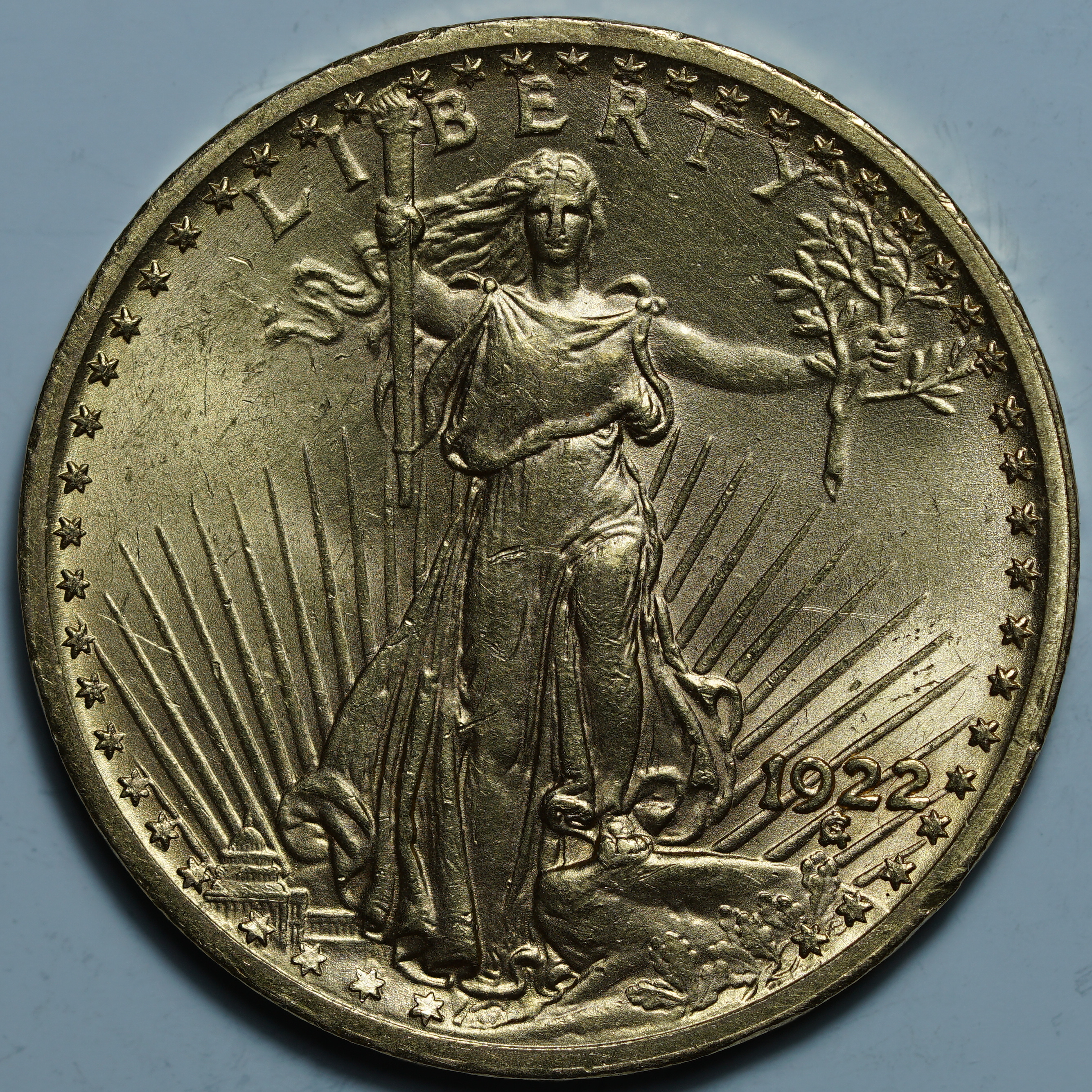 20 долларов 1922. США