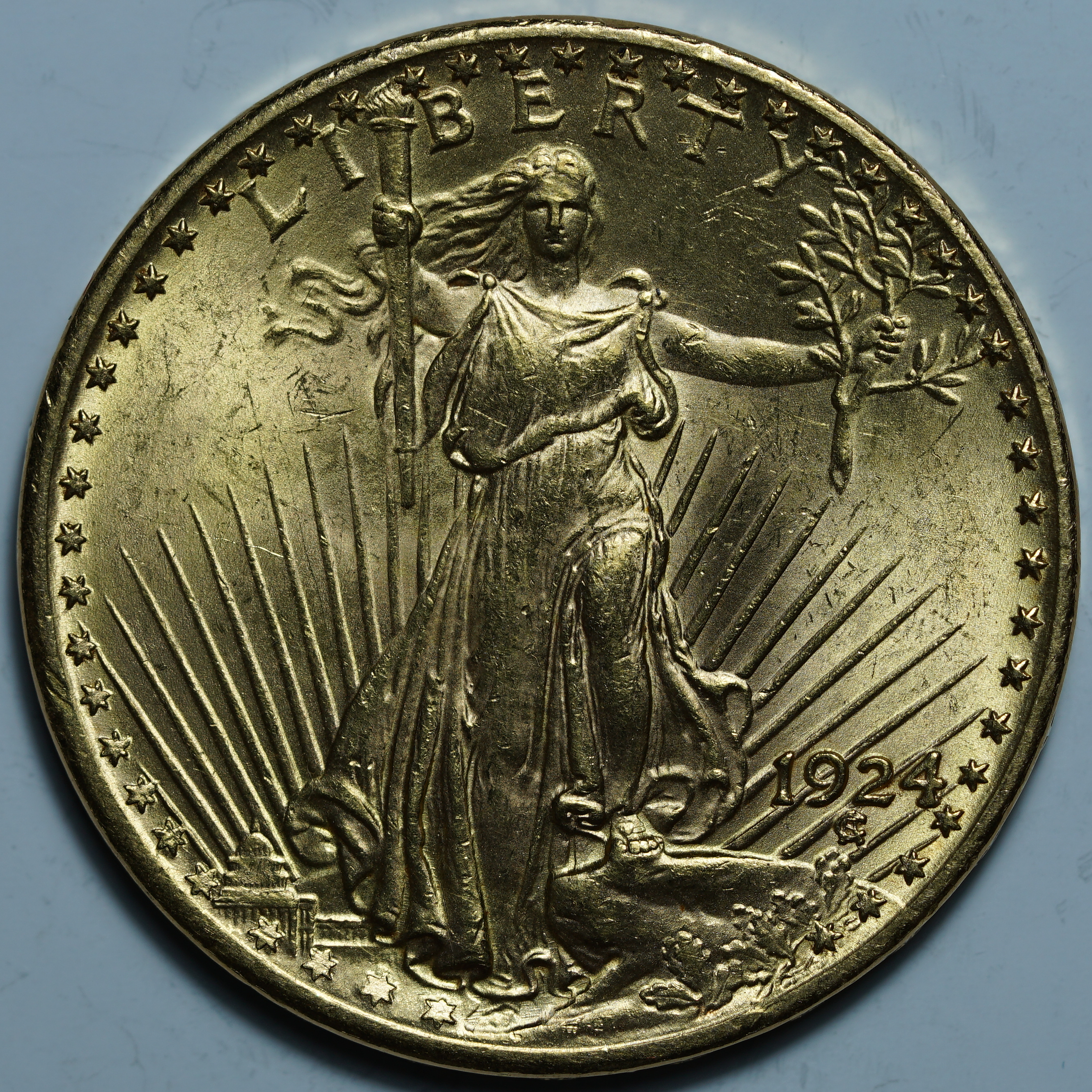 20 долларов 1924. США