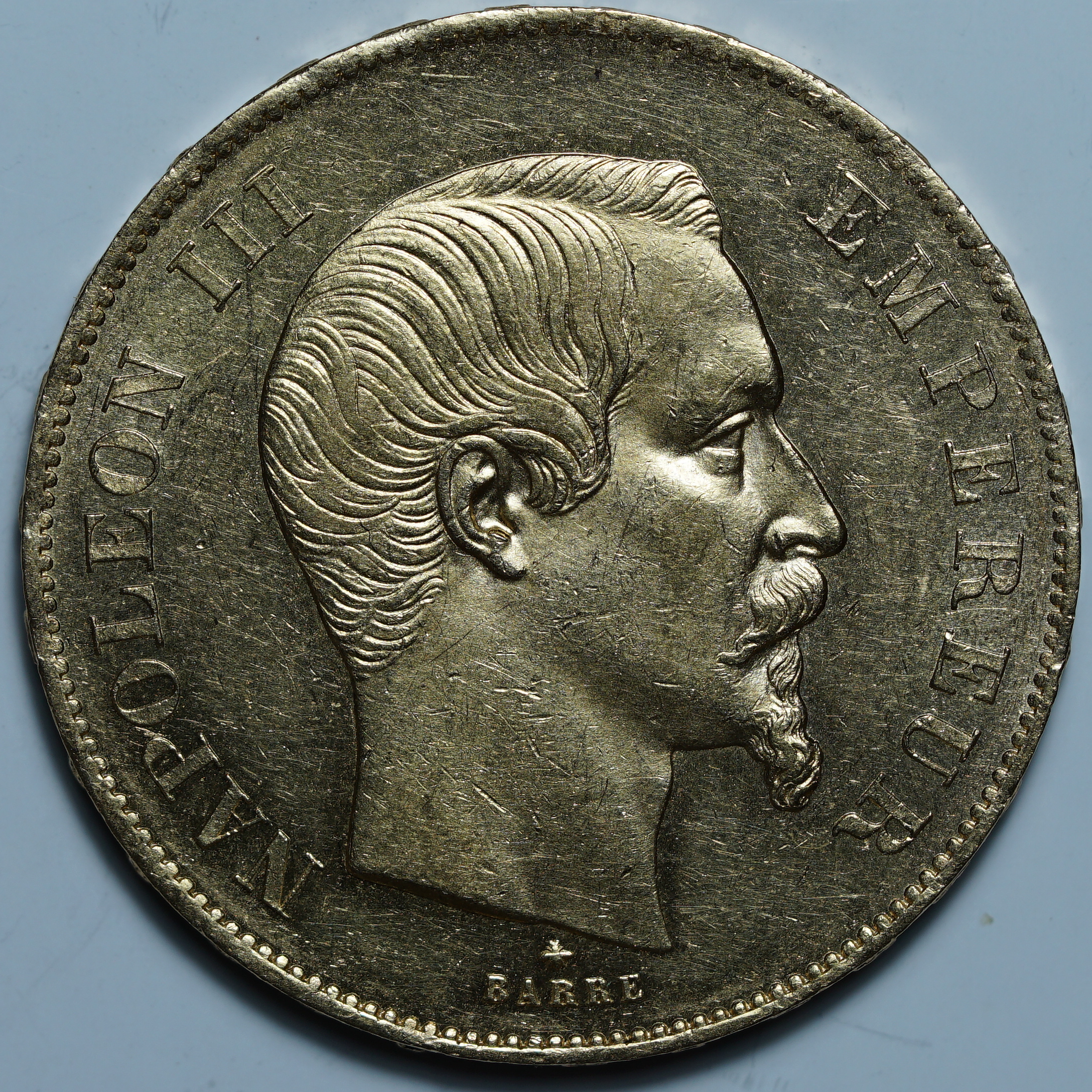 50 франков 1855 B. Франция