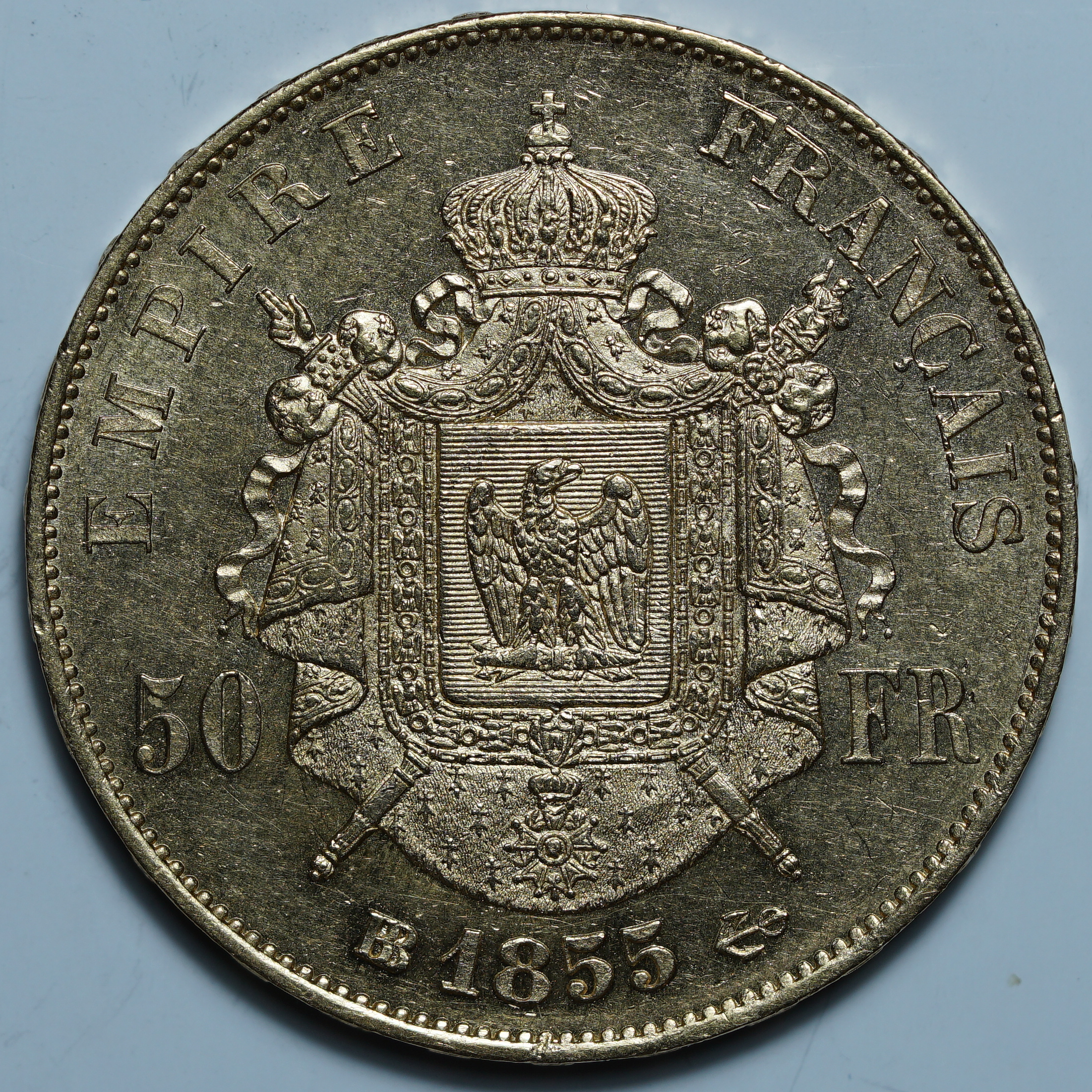50 франков 1855 B. Франция