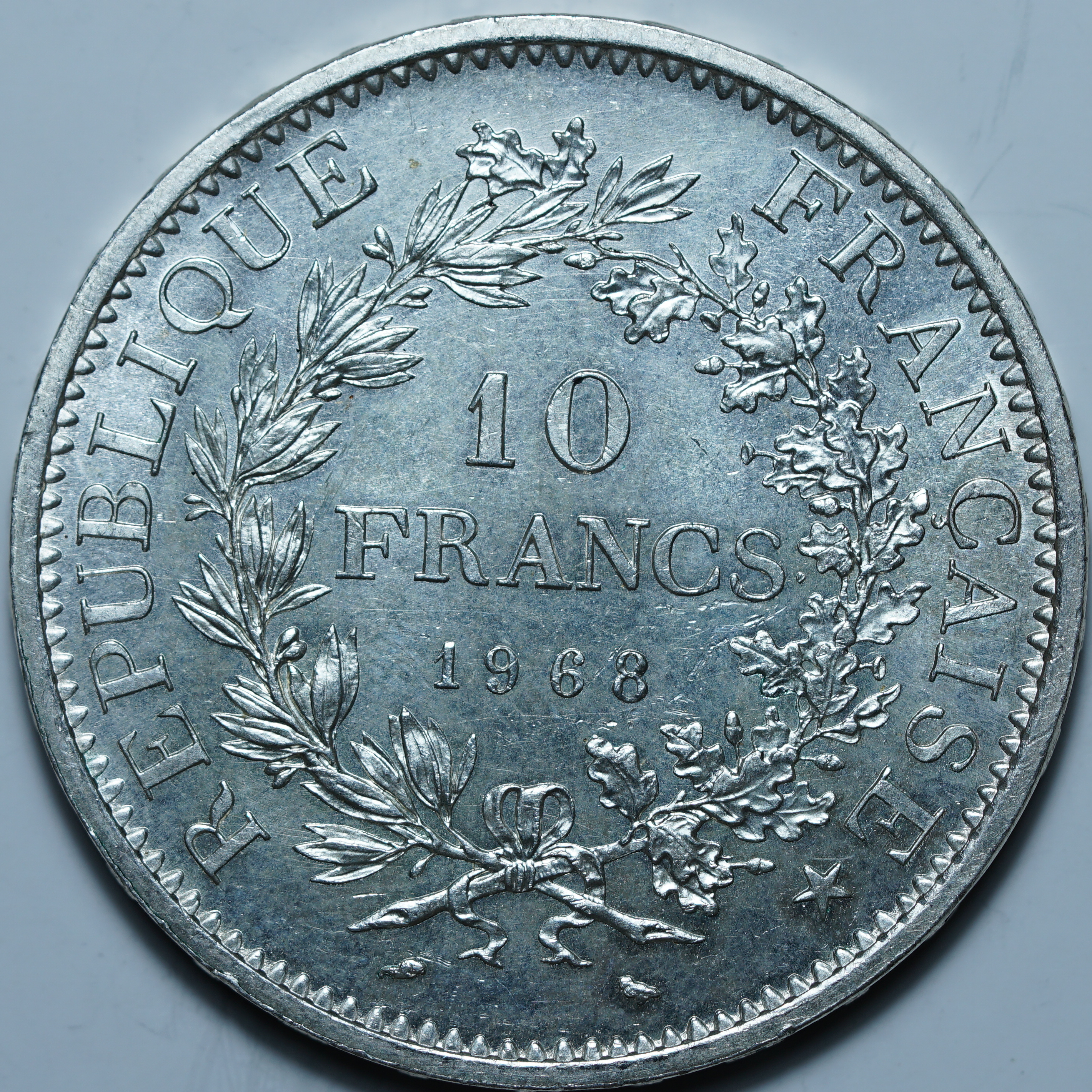 10 франков 1968