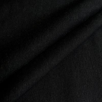 Футер, Трикотаж, Хлопок, 180 см, Черный, Черный (16122011), greenline24