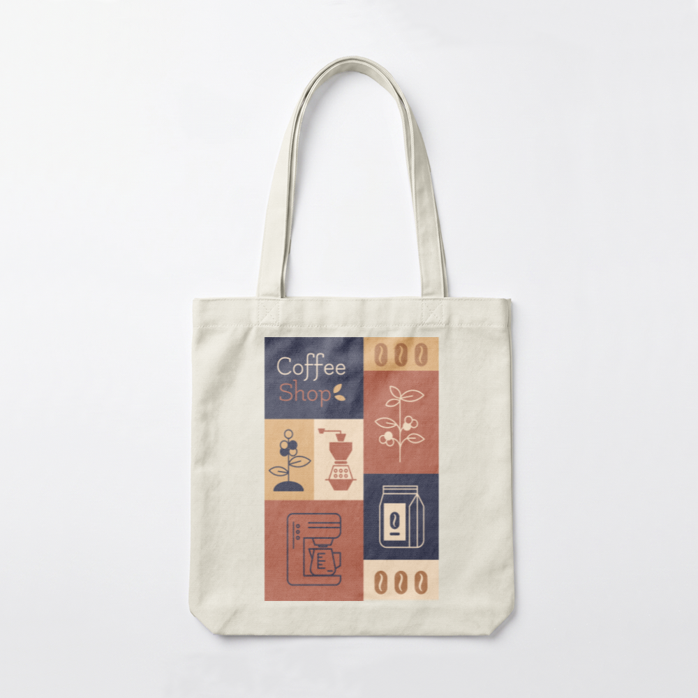 Шоппер Coffee Shop 325 г/м² — Бежевый