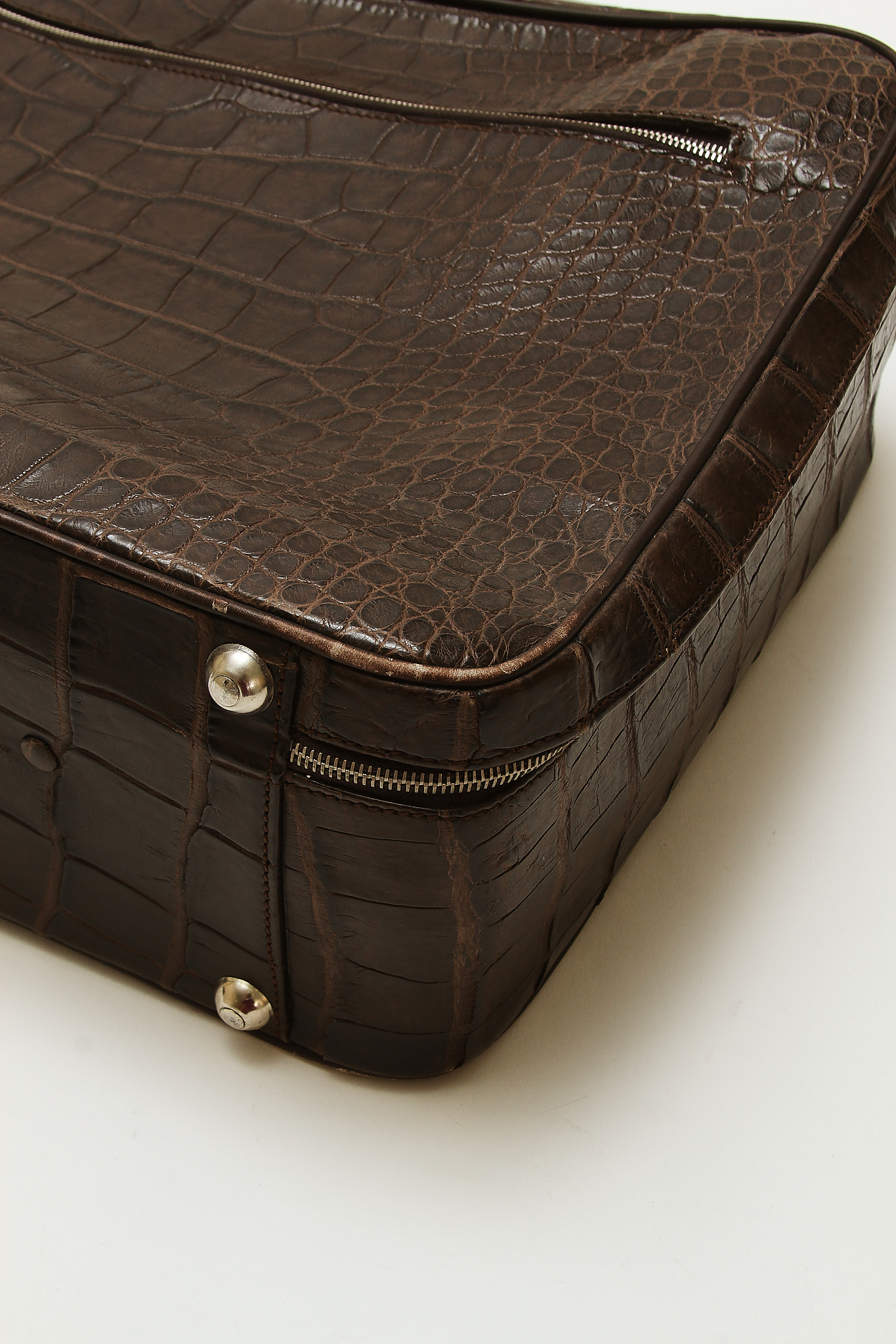Kiton Leather Bag 8