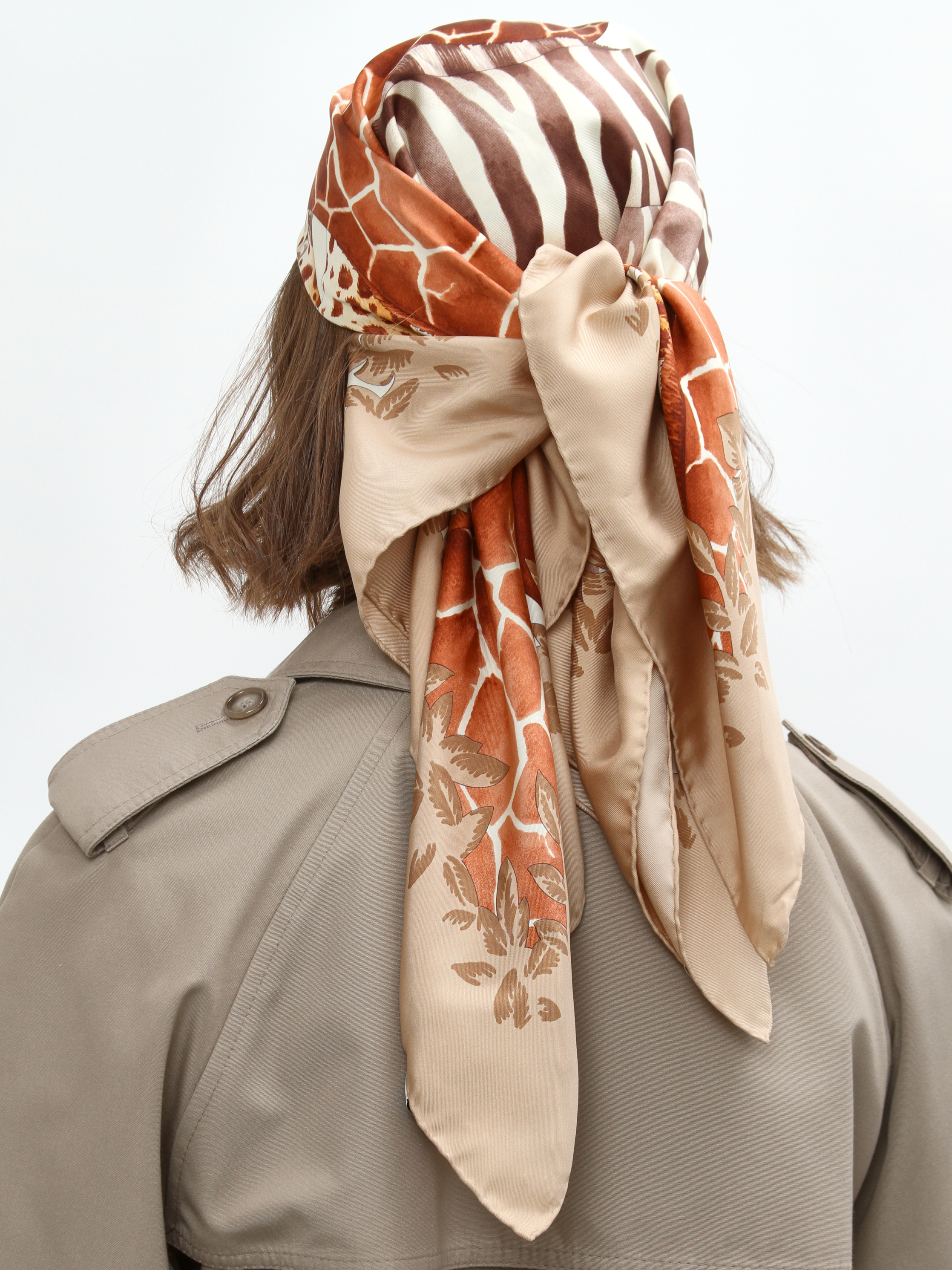 Salvatore Ferragamo Silk Scarf 7