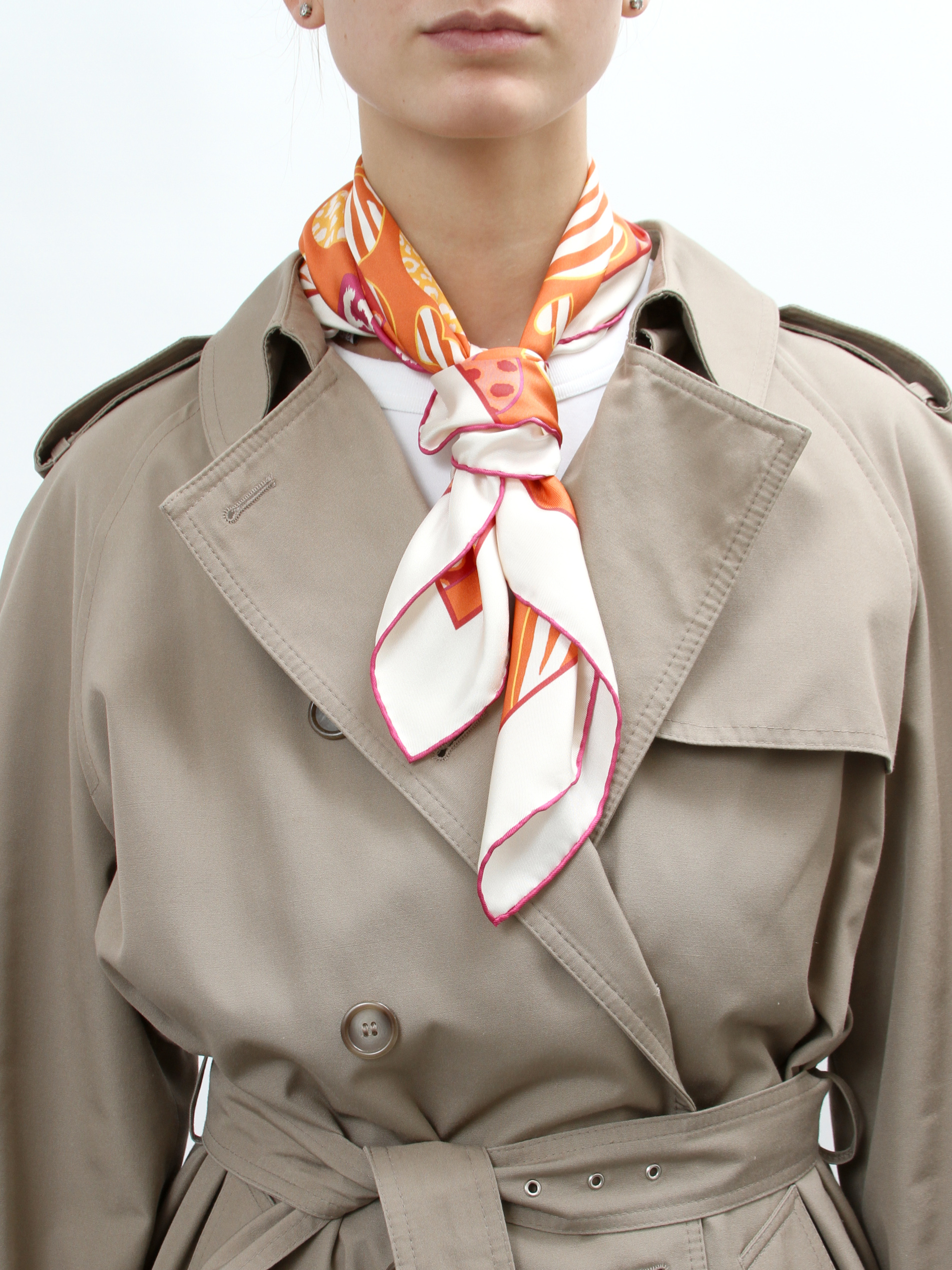 Salvatore Ferragamo Silk Scarf 6