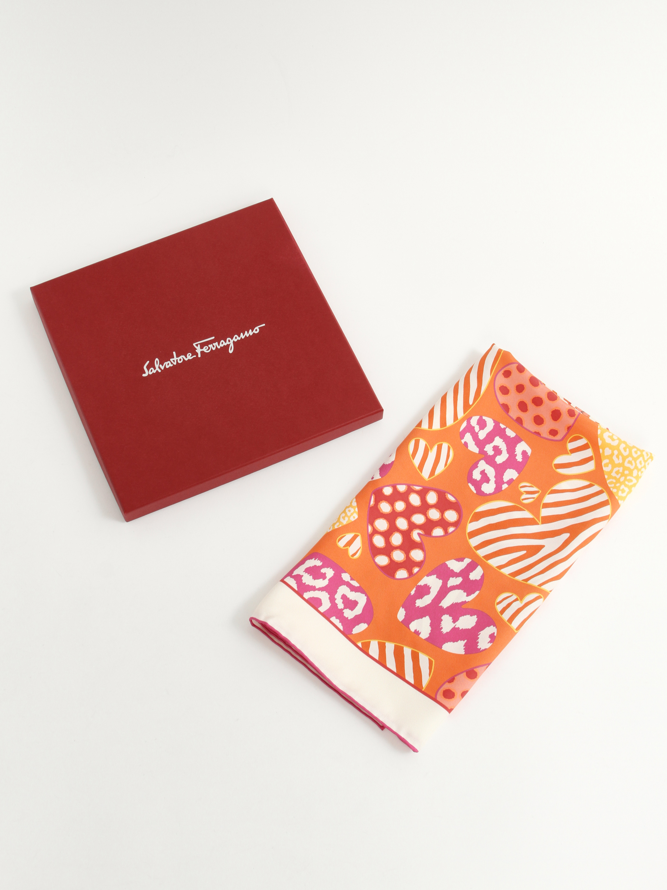 Salvatore Ferragamo Silk Scarf 5