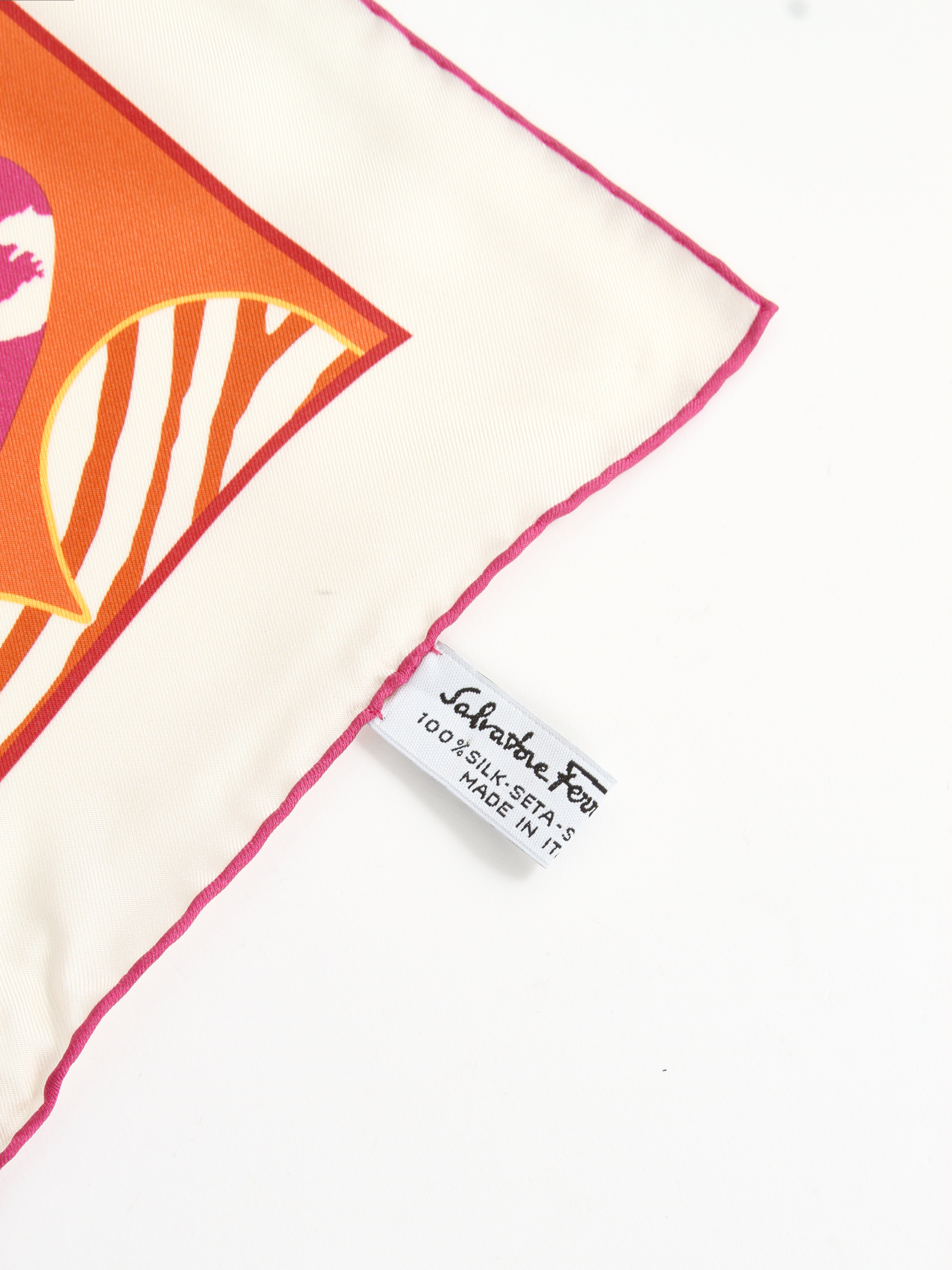 Salvatore Ferragamo Silk Scarf 4