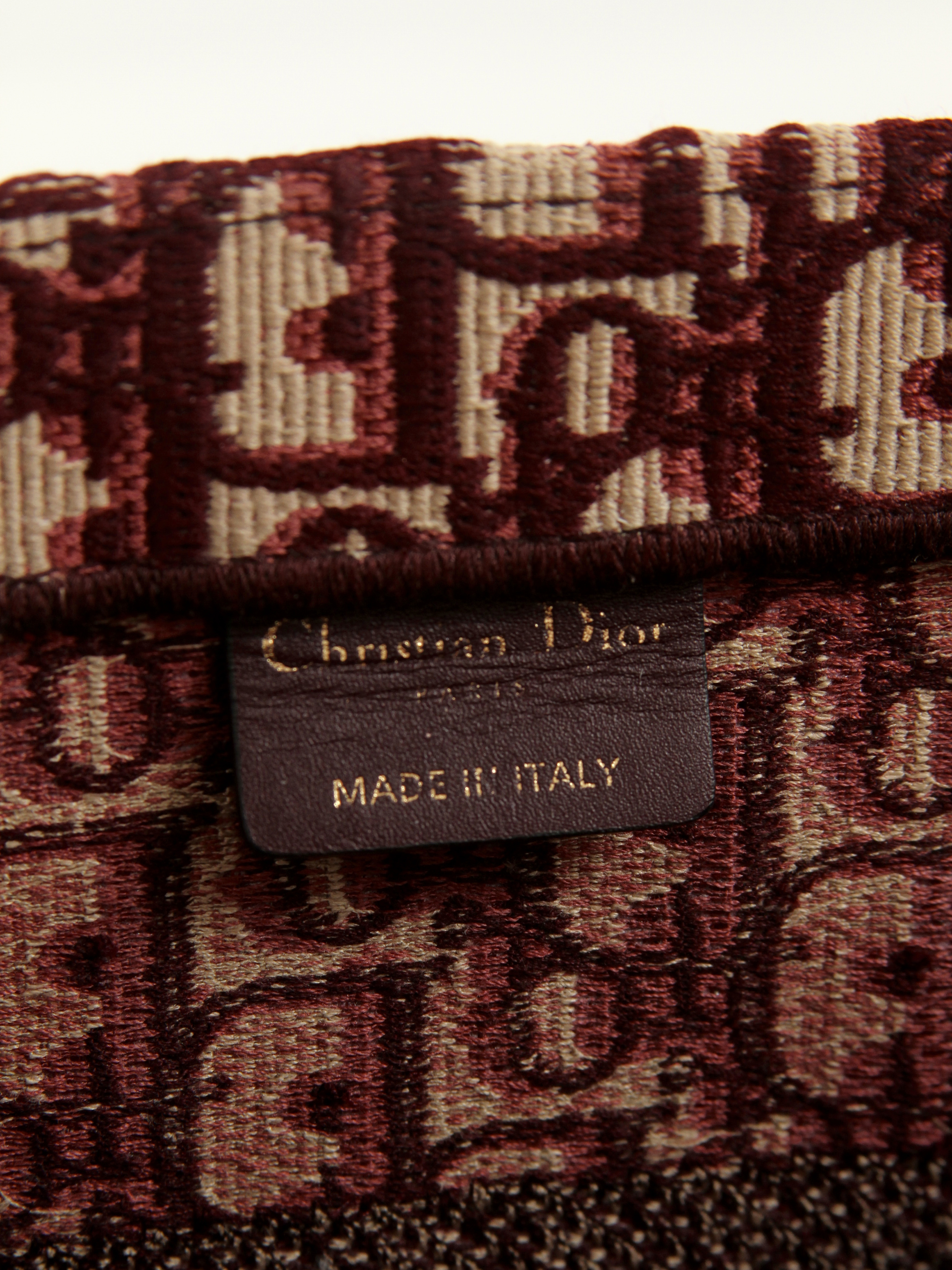Christian Dior Book Tote 7