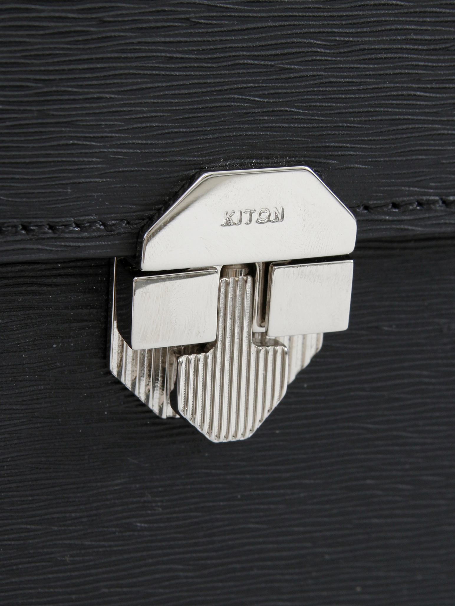Kiton Leather Bag 3