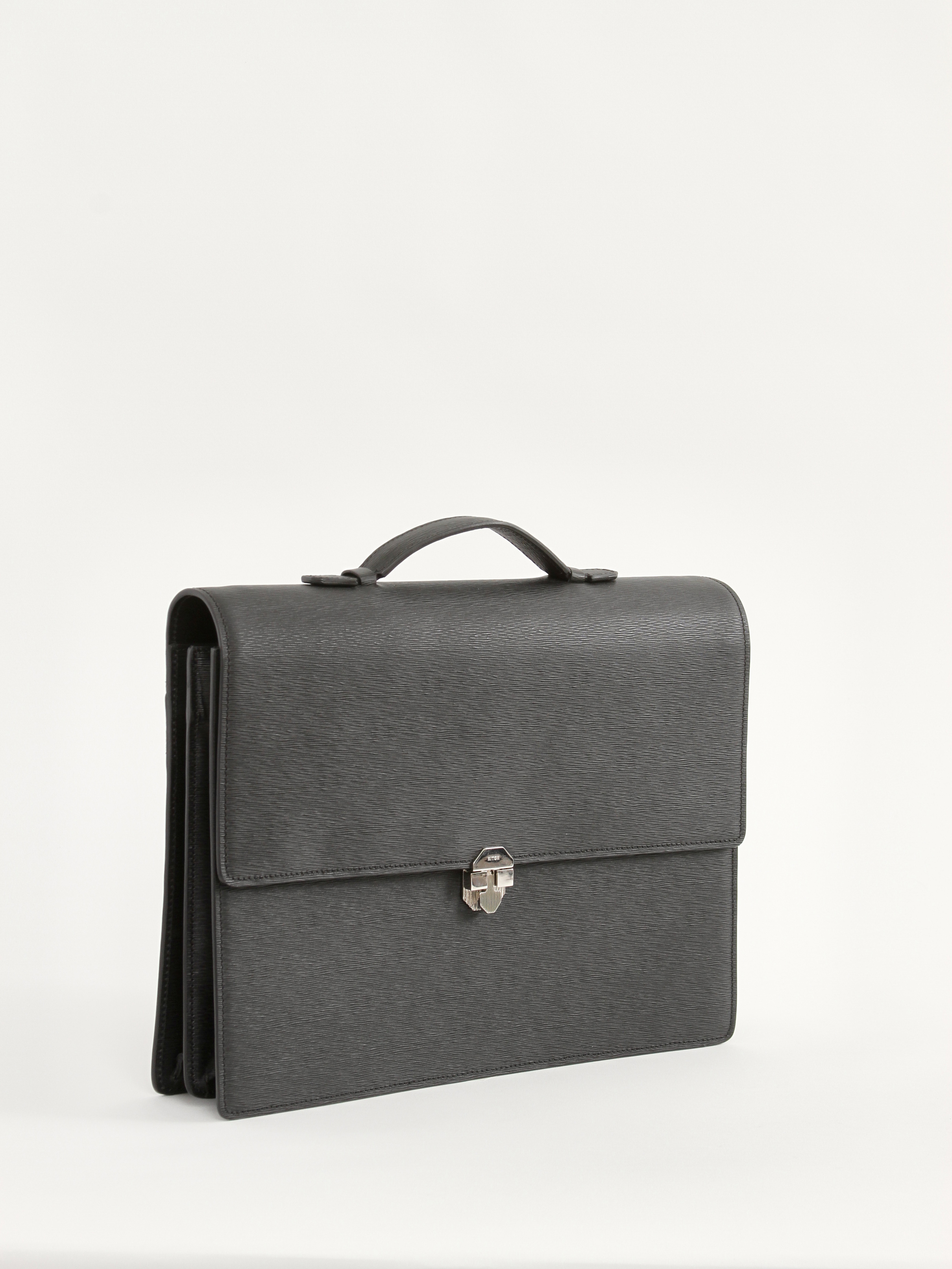 Kiton Leather Bag 1