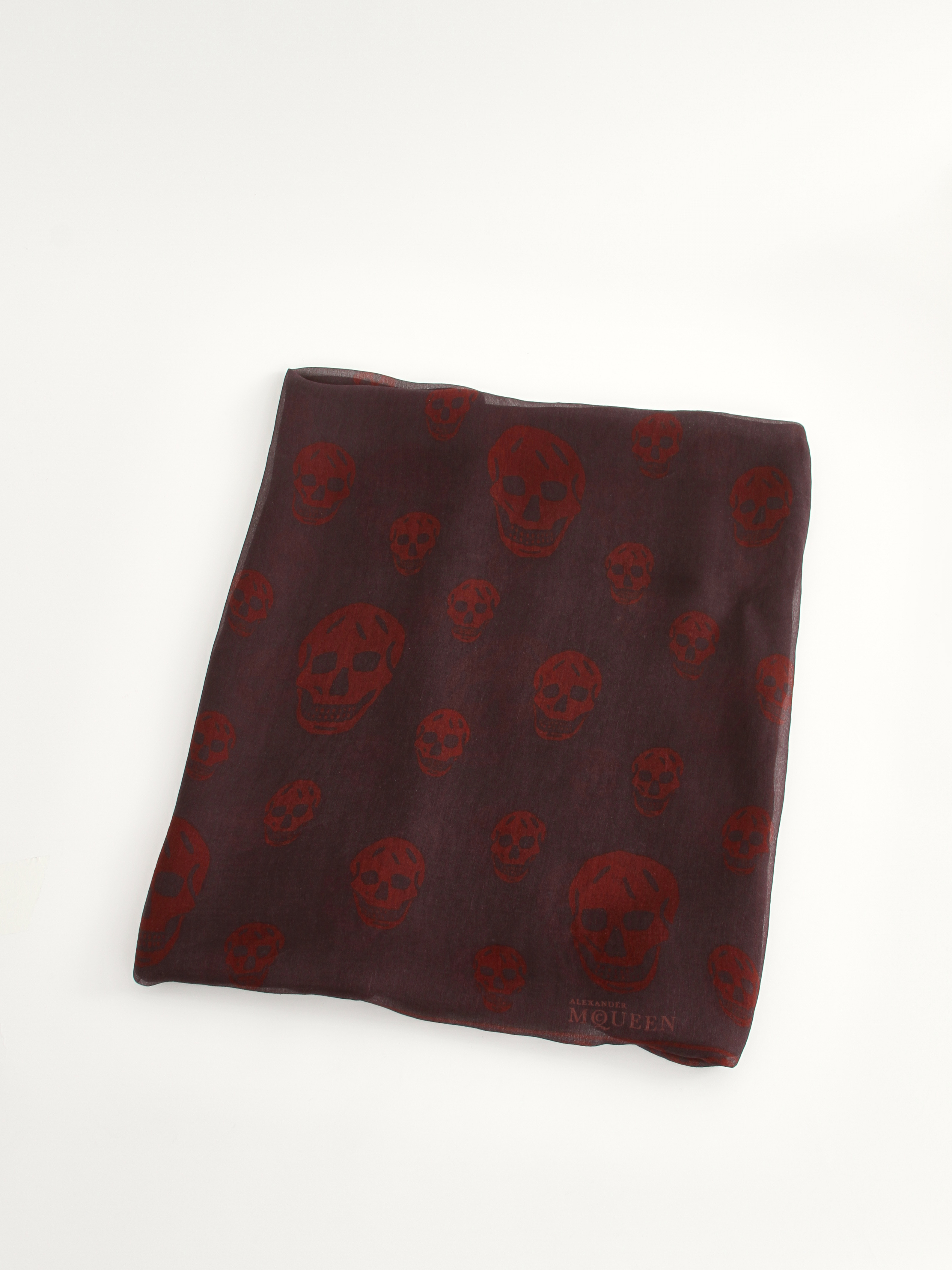 Alexander Mcqueen Silk Scarf