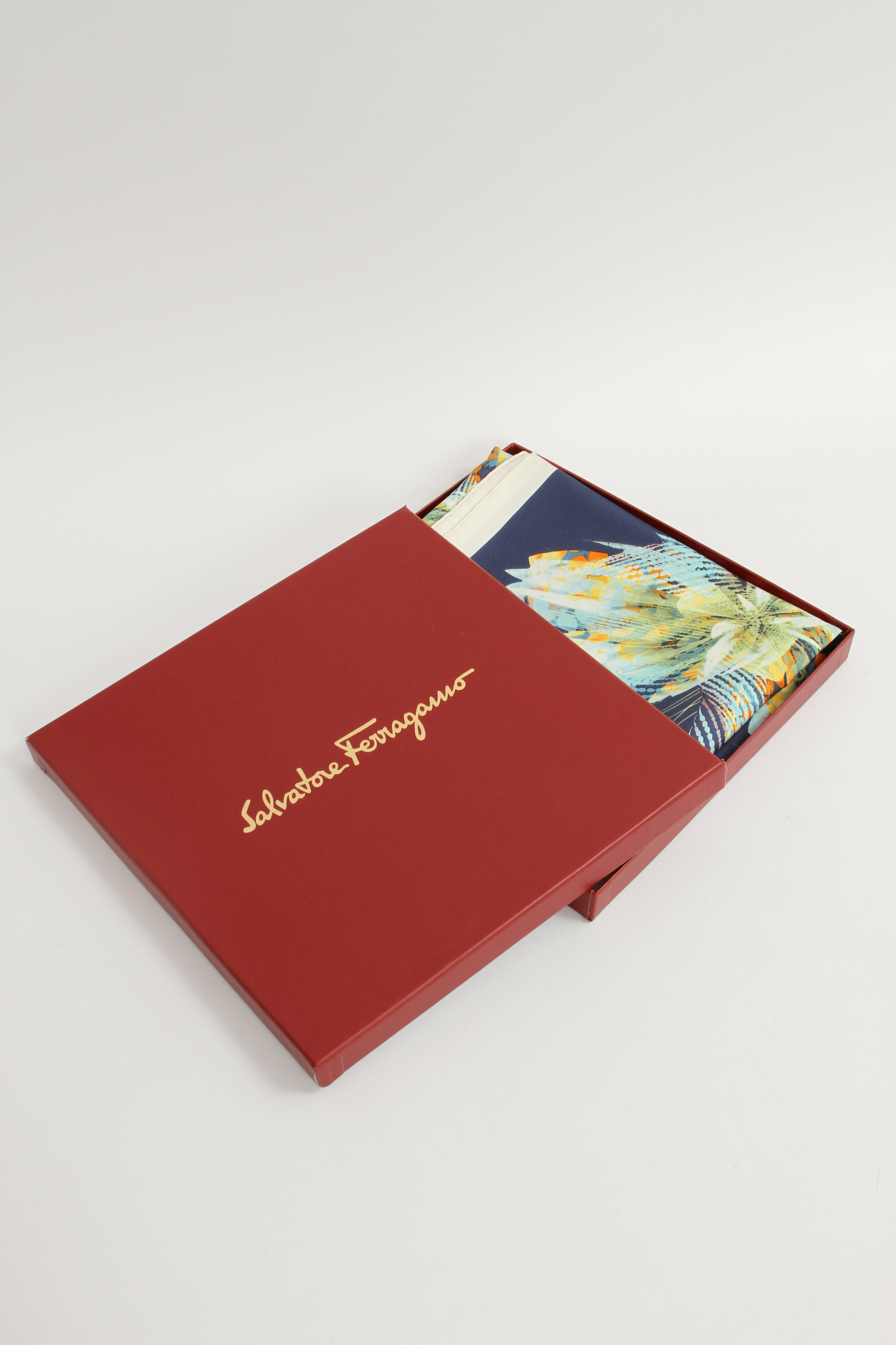 Salvatore Ferragamo Silk Scarf 3