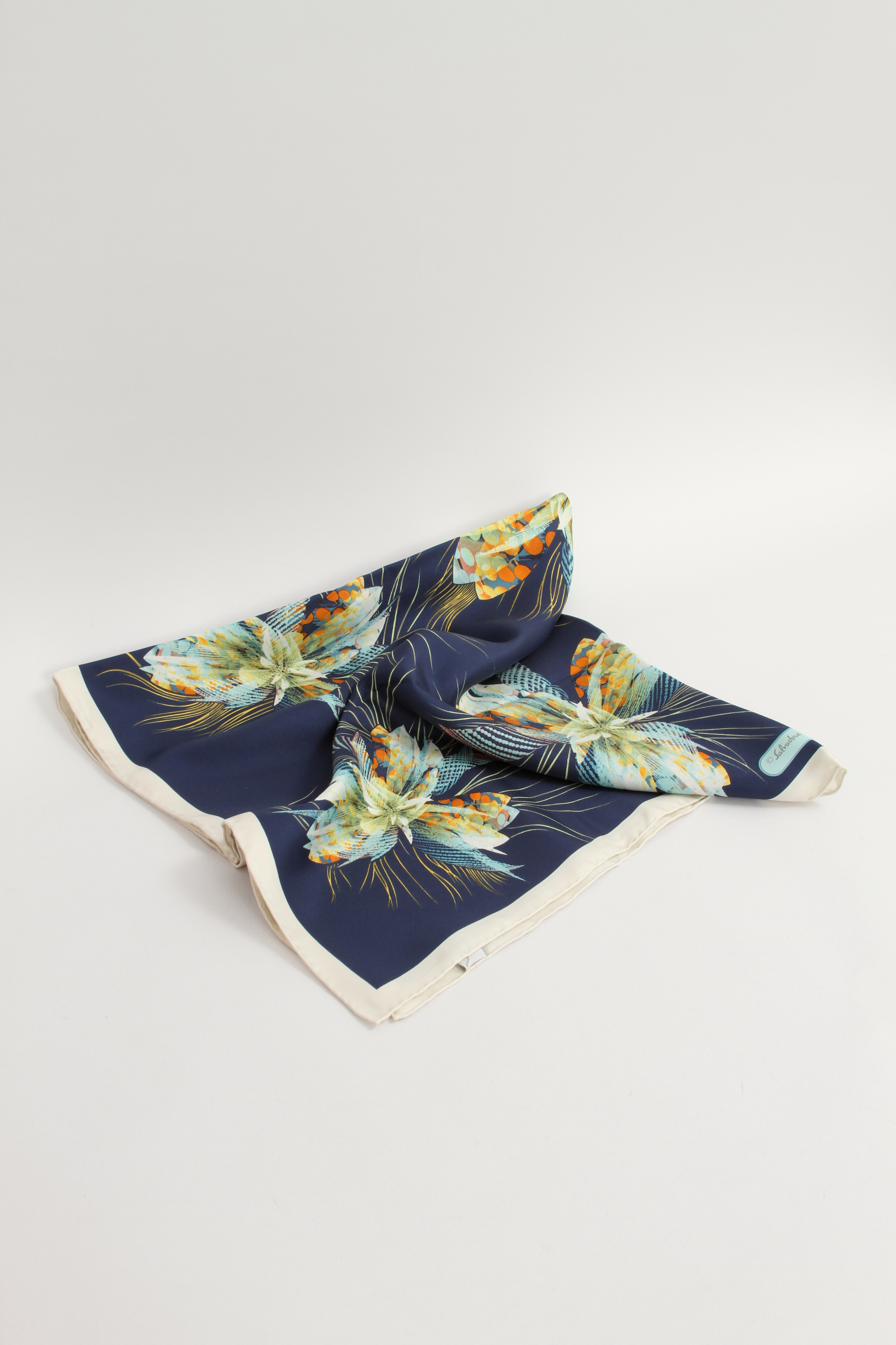 Salvatore Ferragamo Silk Scarf 1