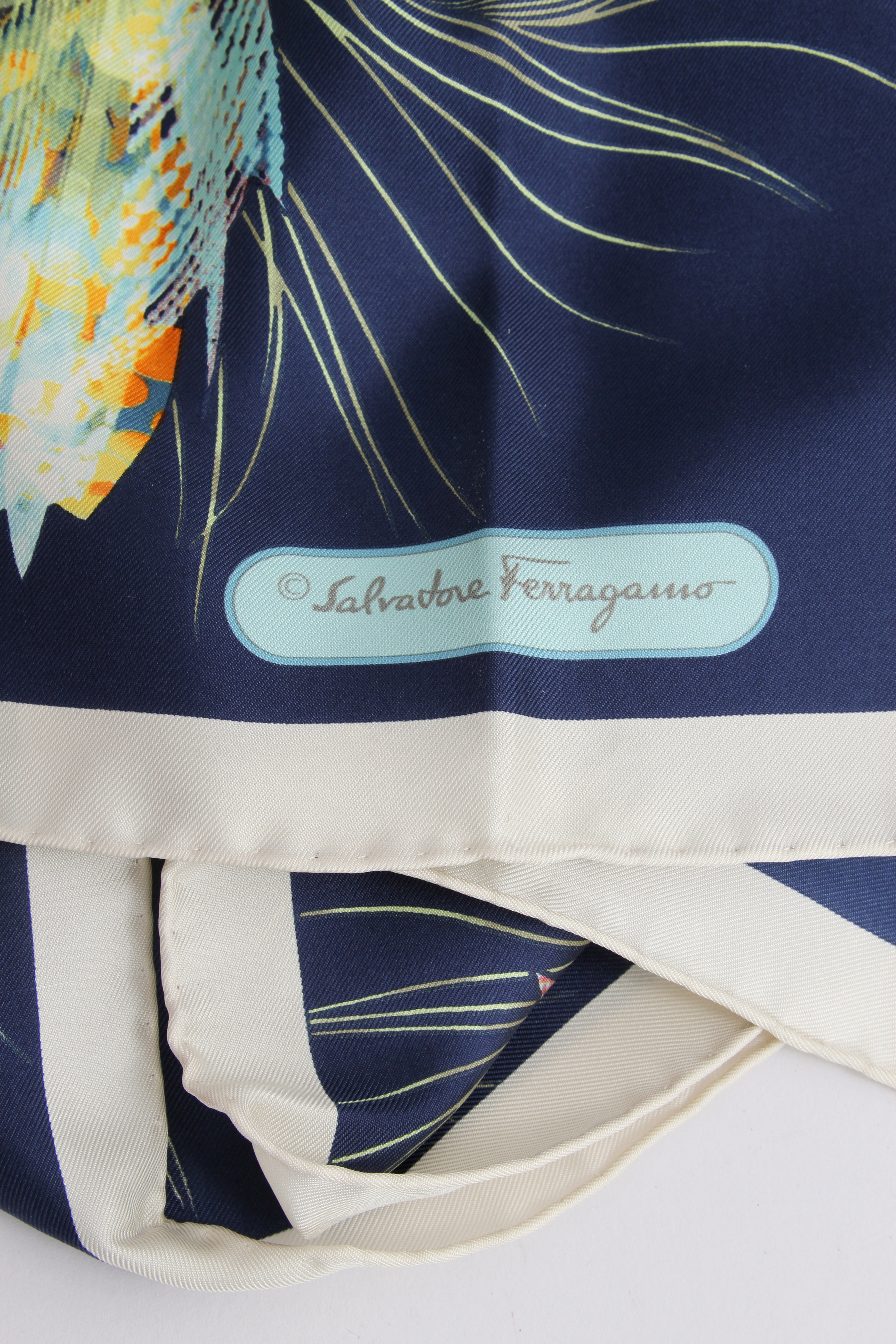 Salvatore Ferragamo Silk Scarf 2