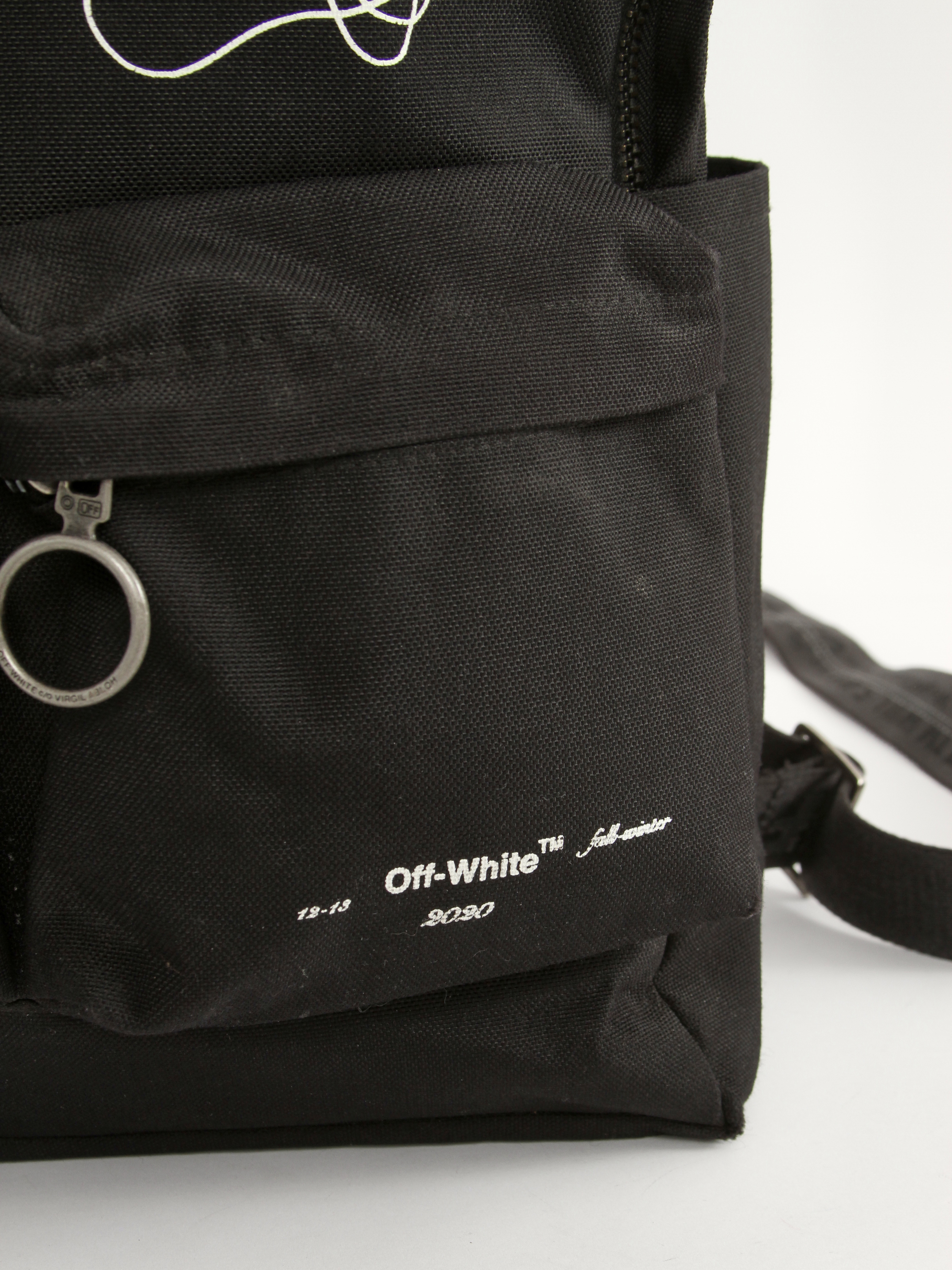 Off-White Textile Bag 7