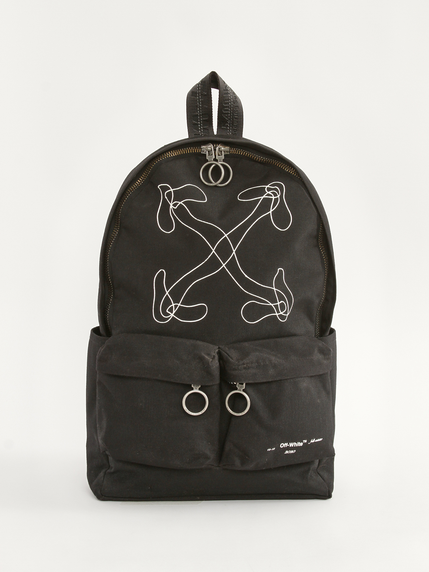Off-White Textile Bag 0