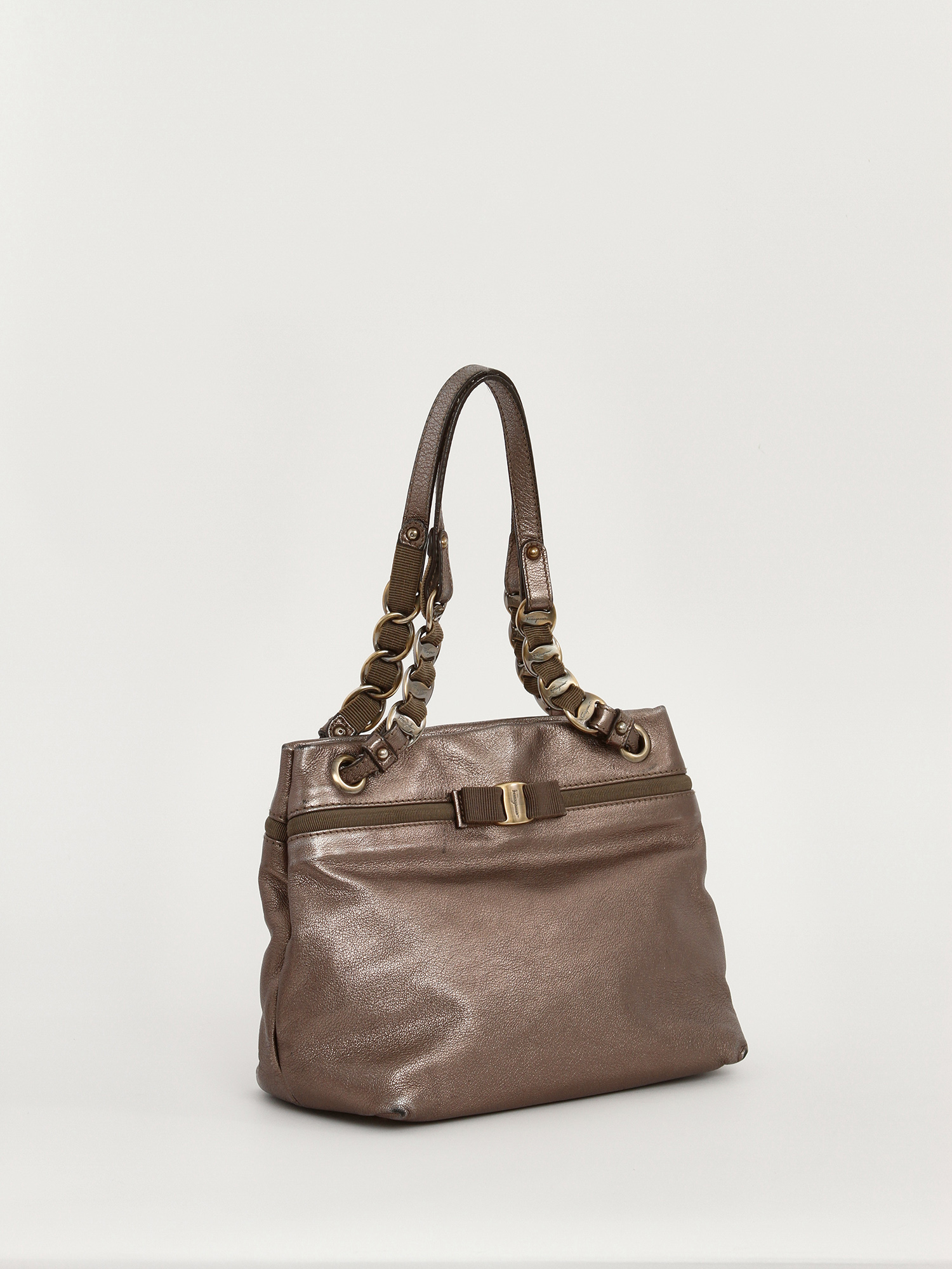 Salvatore Ferragamo Leather Bag 2