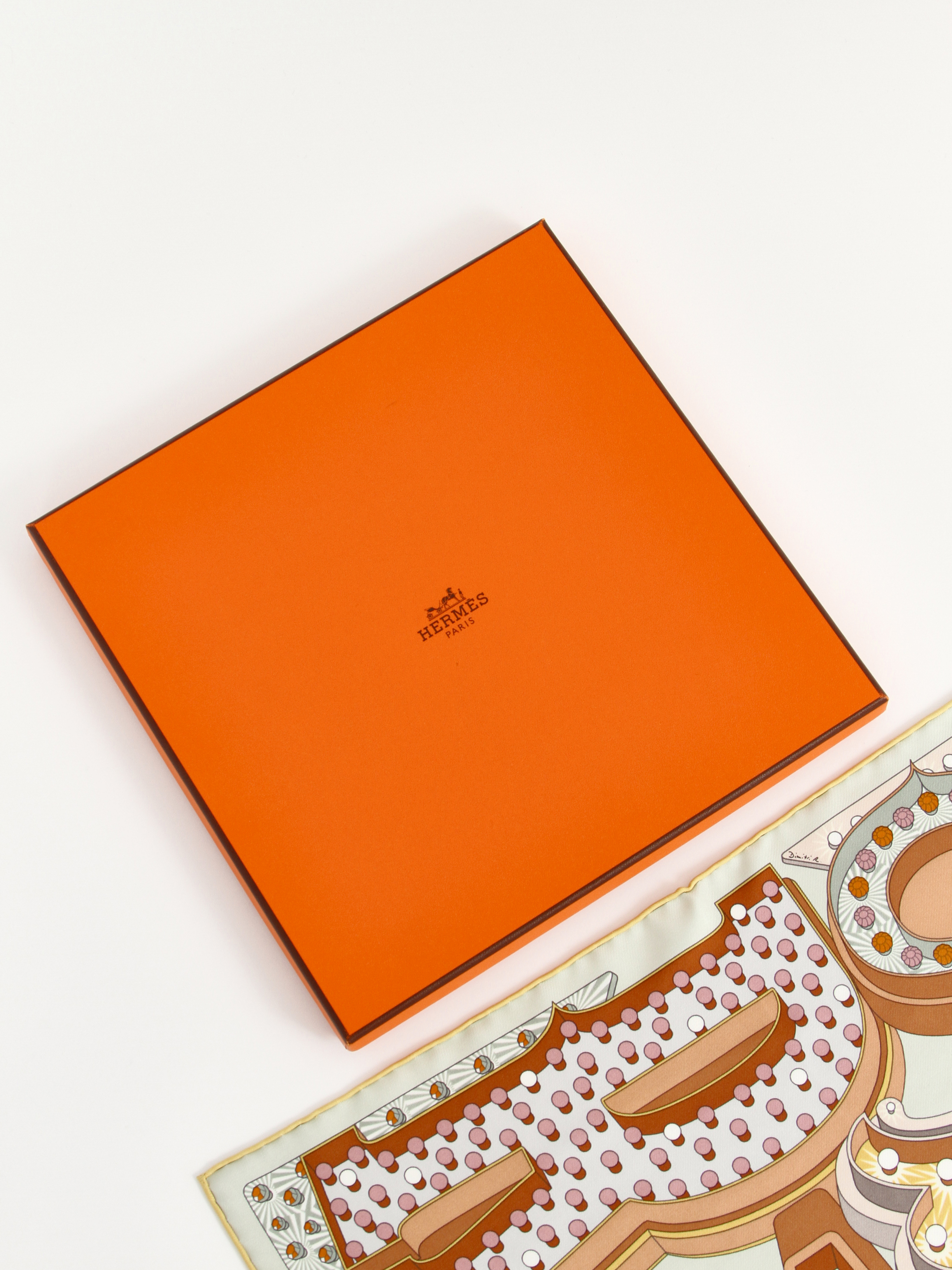 Hermes Silk Scarf 3