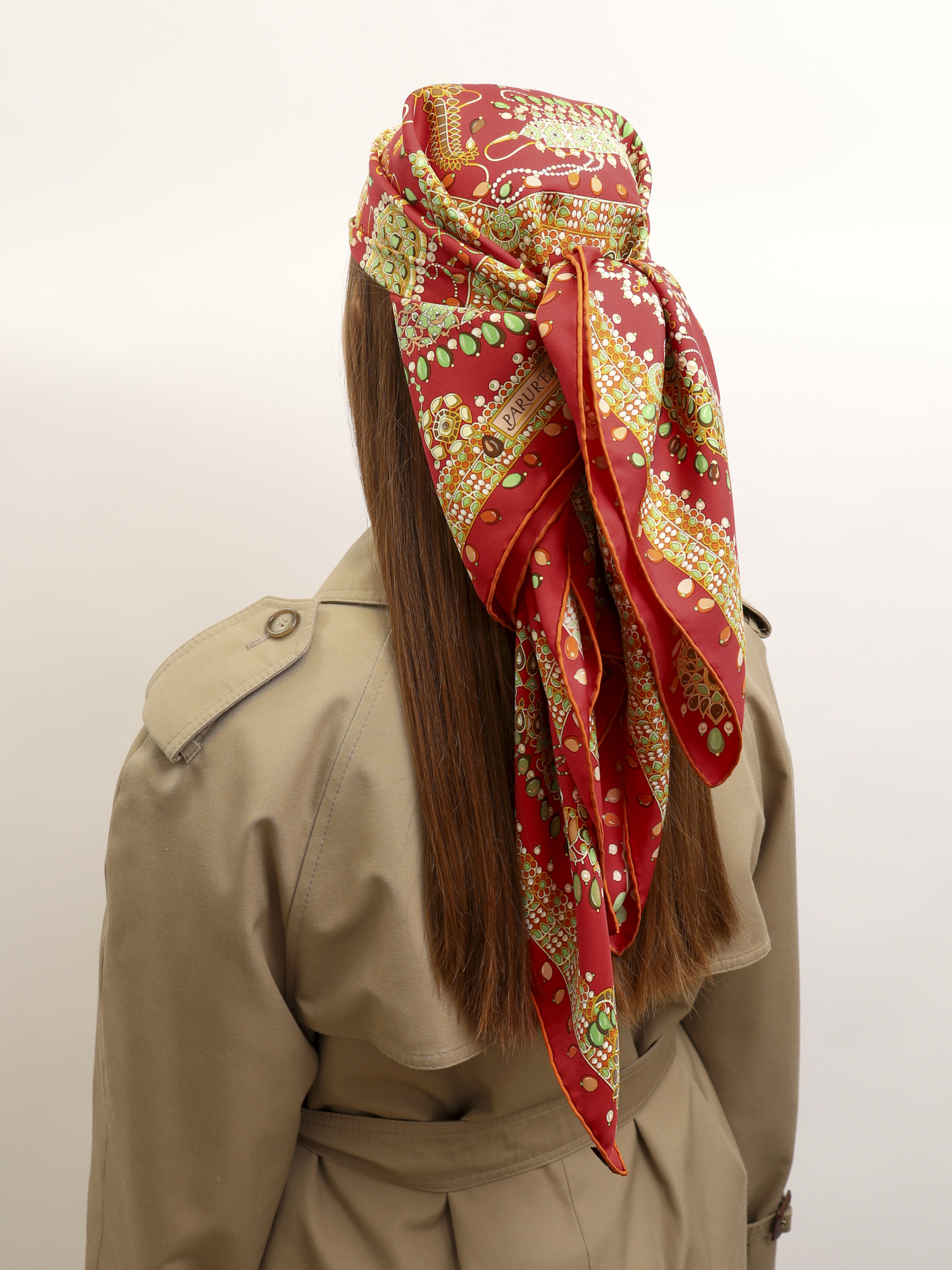 Hermes Silk Scarf  1