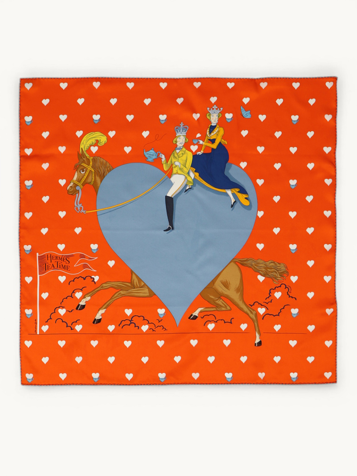 Hermes Silk Scarf