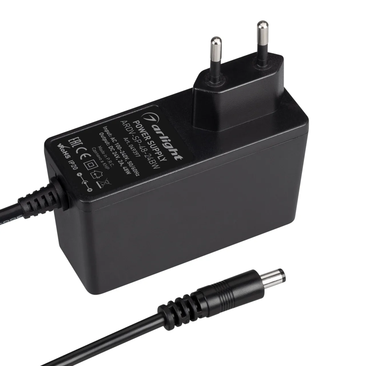 Блок питания ARDV-SP-48-24BW (24V, 2A, 48W) Arlight 049397