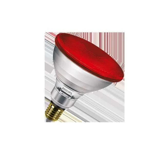 PHILIPS PAR38 IR175R E27 230V d121x136 красная - инфракрасная лампа