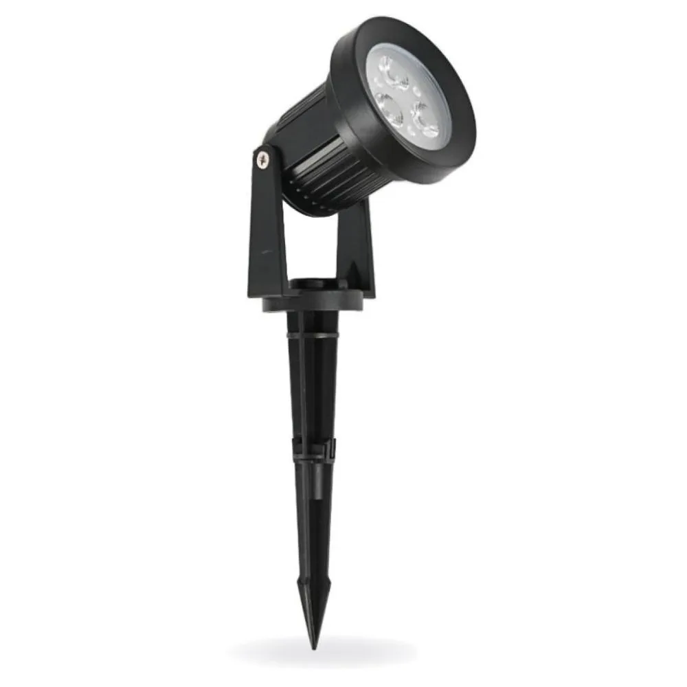 Светильник грунтовой на колышке (грунтовый) Feron.ONE SP2711 5W зеленый 195-245V IP65 пластик 51746
