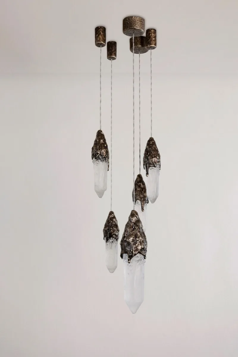 Комплект подвесов Кристалл (Crystal) в Патине Шоколад
