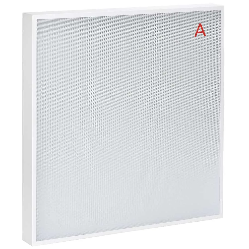 LIGHTING PRO Светильник светодиодный ДВО 1001A 40Вт 4000К IP40 595х595мм микропризма БАП 3ч IEK LTP-DVO2-1001A-40-40-K01