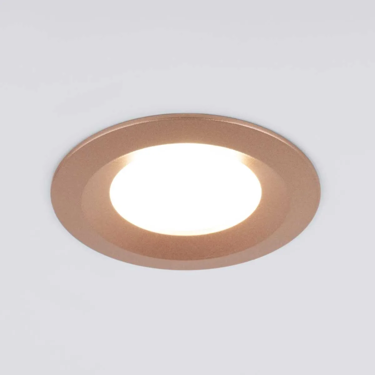 Встраиваемый светильник Elektrostandard 110 MR16 золотой a053333