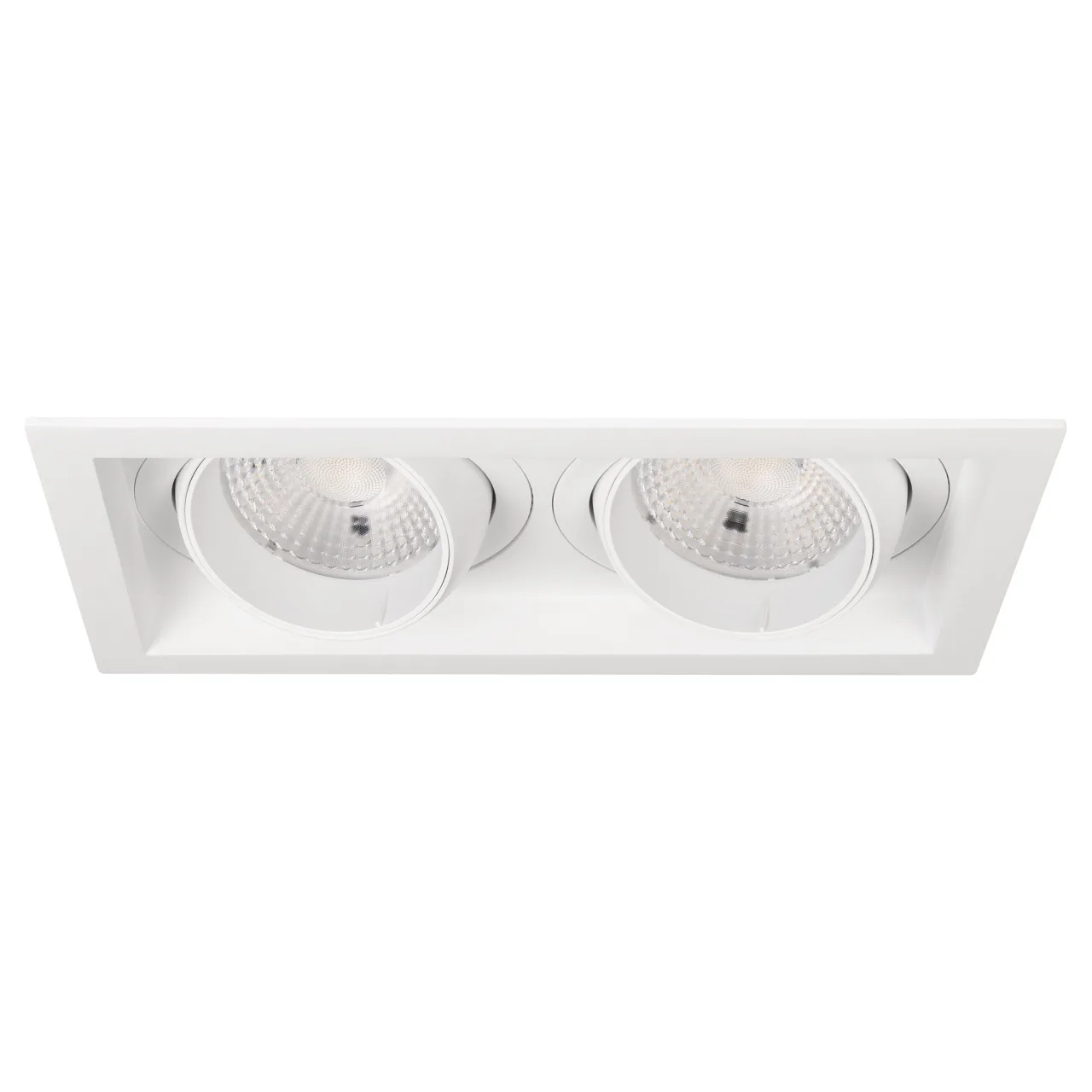 Светильник MS-VORTEX-BUILT-S250x140-2x30W Warm3000 (WH-WH, 50 deg, 230V) Arlight 042369