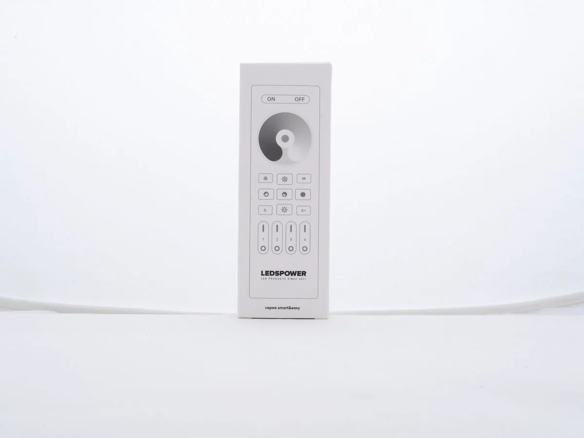Пульт на 4 зоны LEDS POWER RC01RF белый 006505