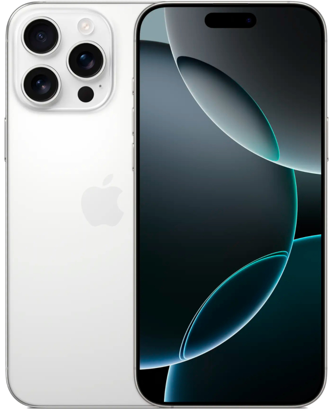 Телефон Apple iPhone 16 Pro Max 256Gb eSim (White Titanium)