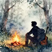 Solitude And Reflection Art