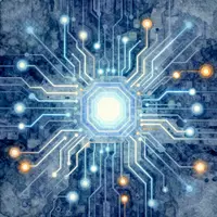 Abstract Technology Art