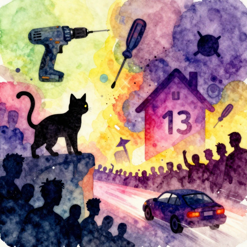 Vibrant watercolor style illustration for house music, abstr...