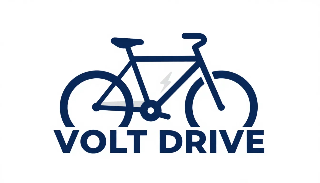 Minimalist logo design for an electric bike rental company n...