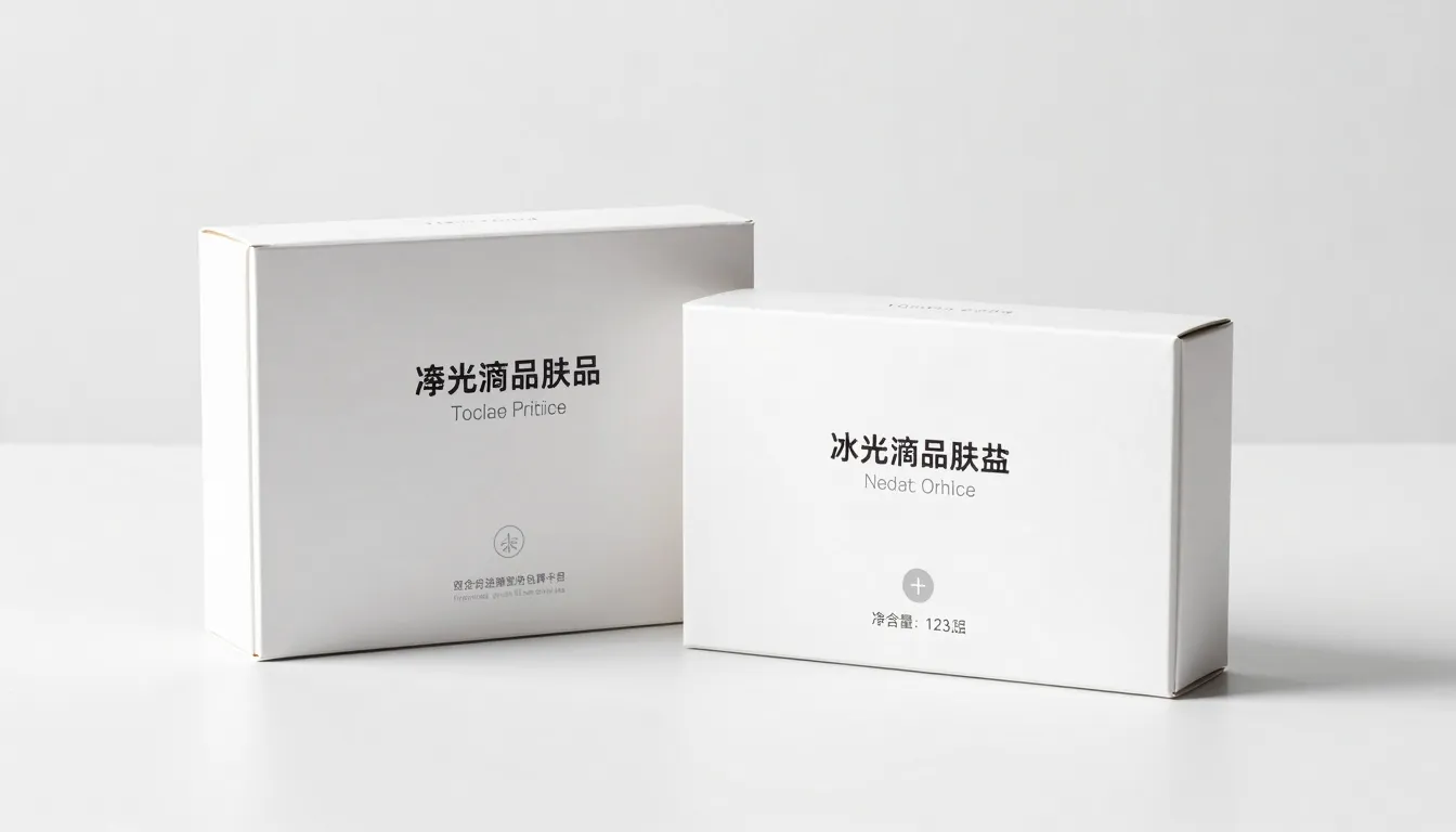 Professional medical packaging boxes for skincare products, ...