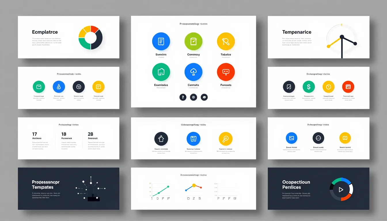 A collection of professional infographic templates for e-com...