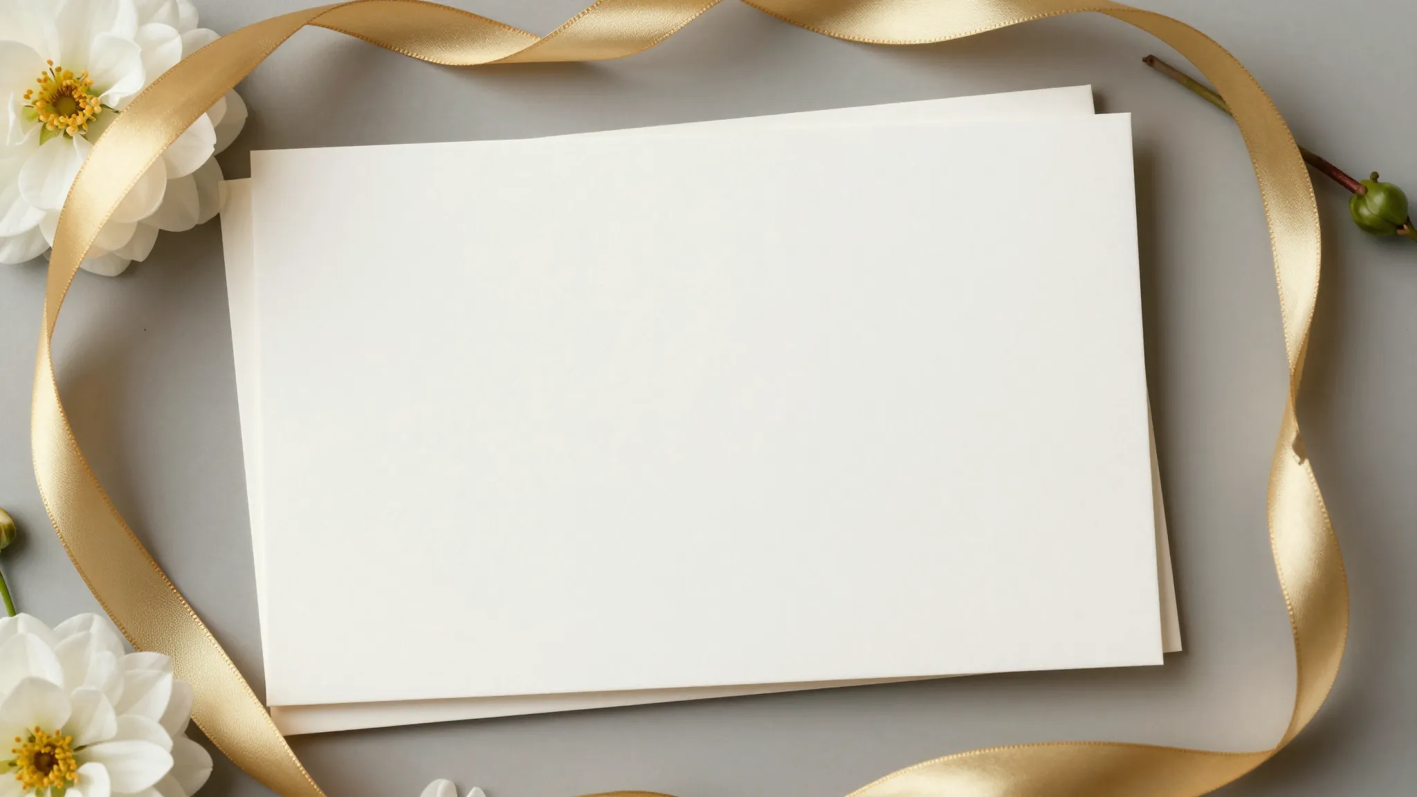 A stylish birthday greeting card design with a blank space f...