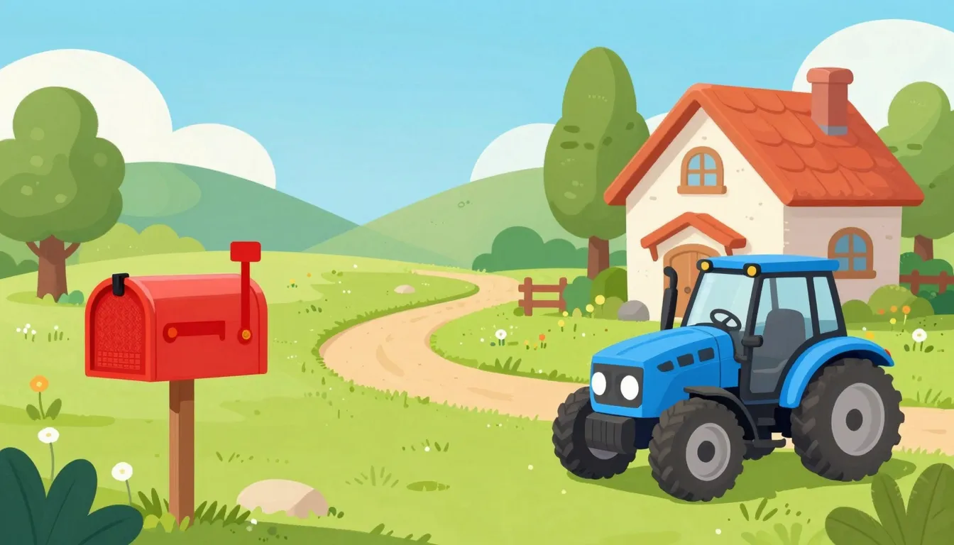 A vibrant and cheerful illustration for a children's outdoor...