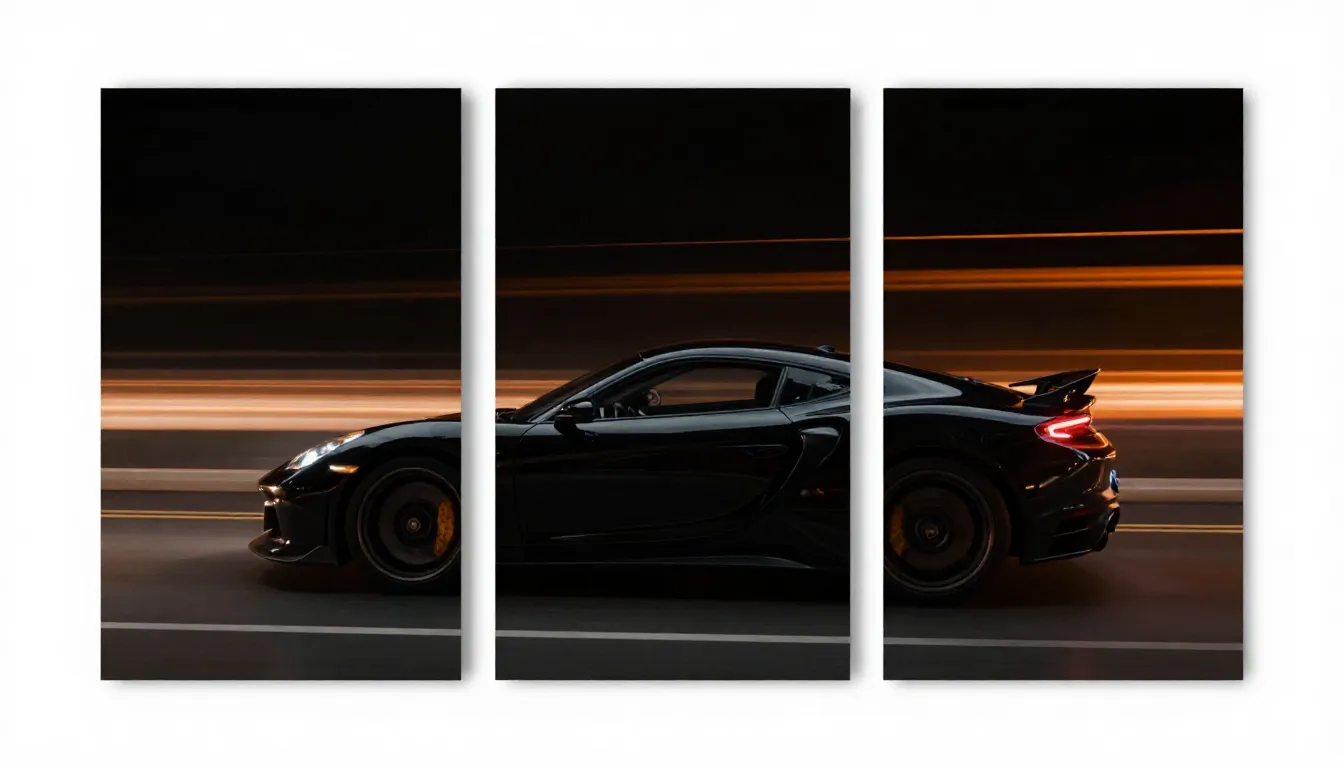 Right part of a three-panel triptych for windows. The rear s...