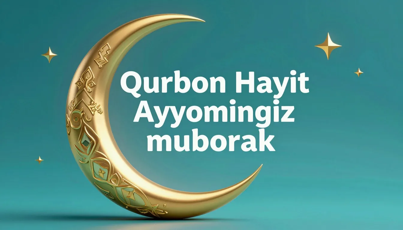 A high-quality digital illustration of a crescent moon and s...